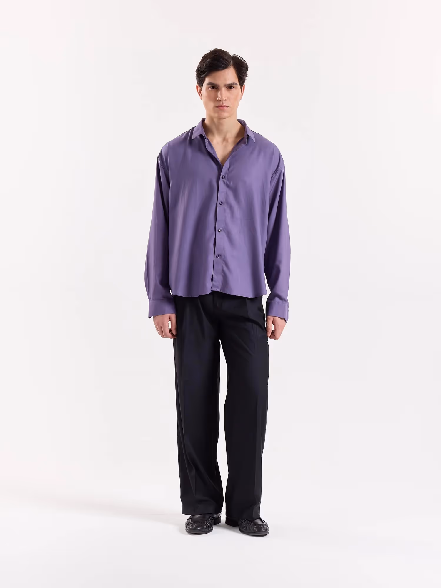 Amethyst Drape Shirt image 1