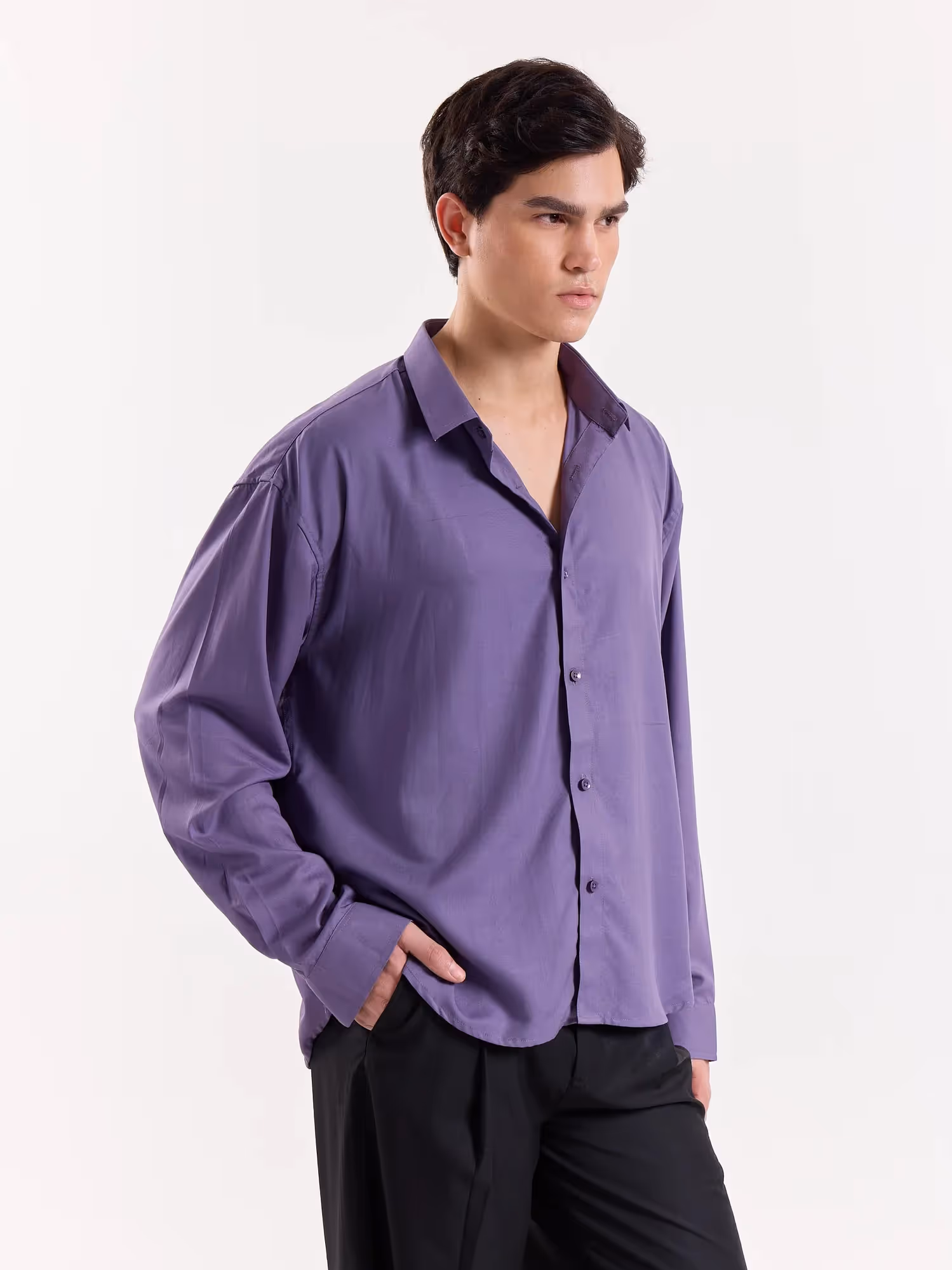 Amethyst Drape Shirt image 3
