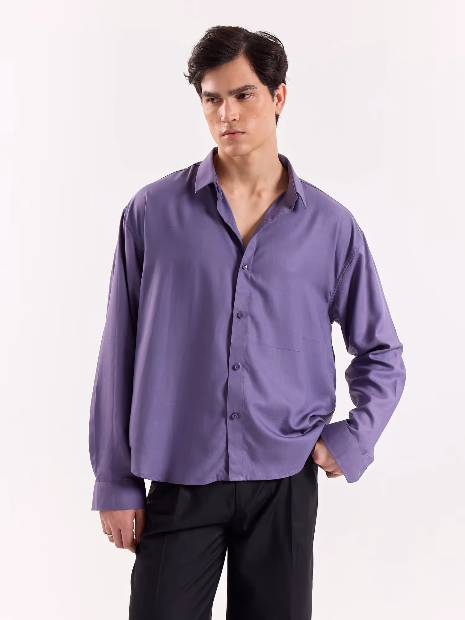 Amethyst Drape Shirt image 6