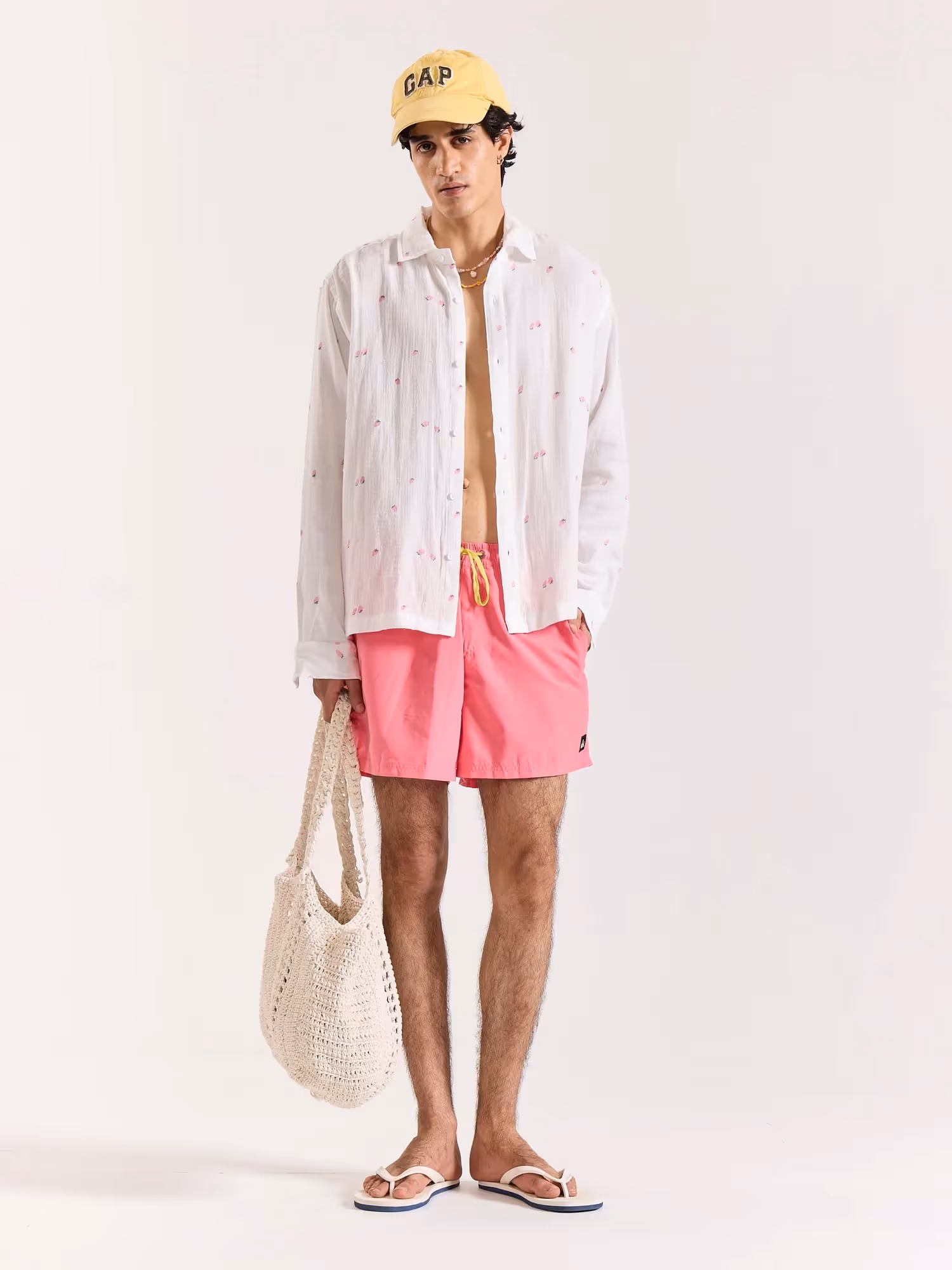 Berry Drip Gauze Holiday Shirt image 1