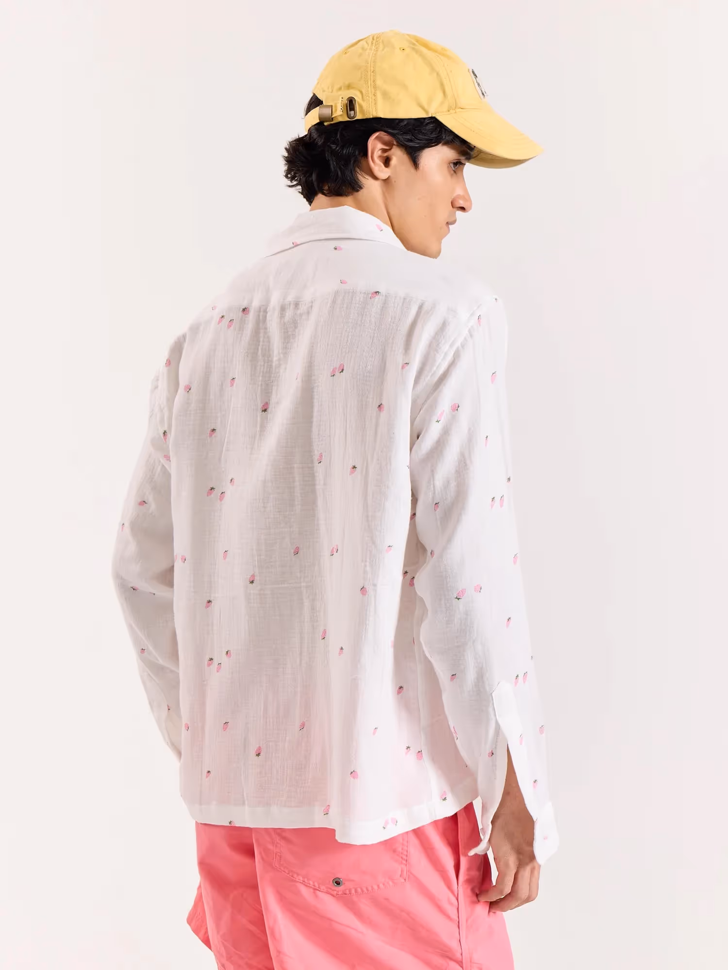 Berry Drip Gauze Holiday Shirt  image 4