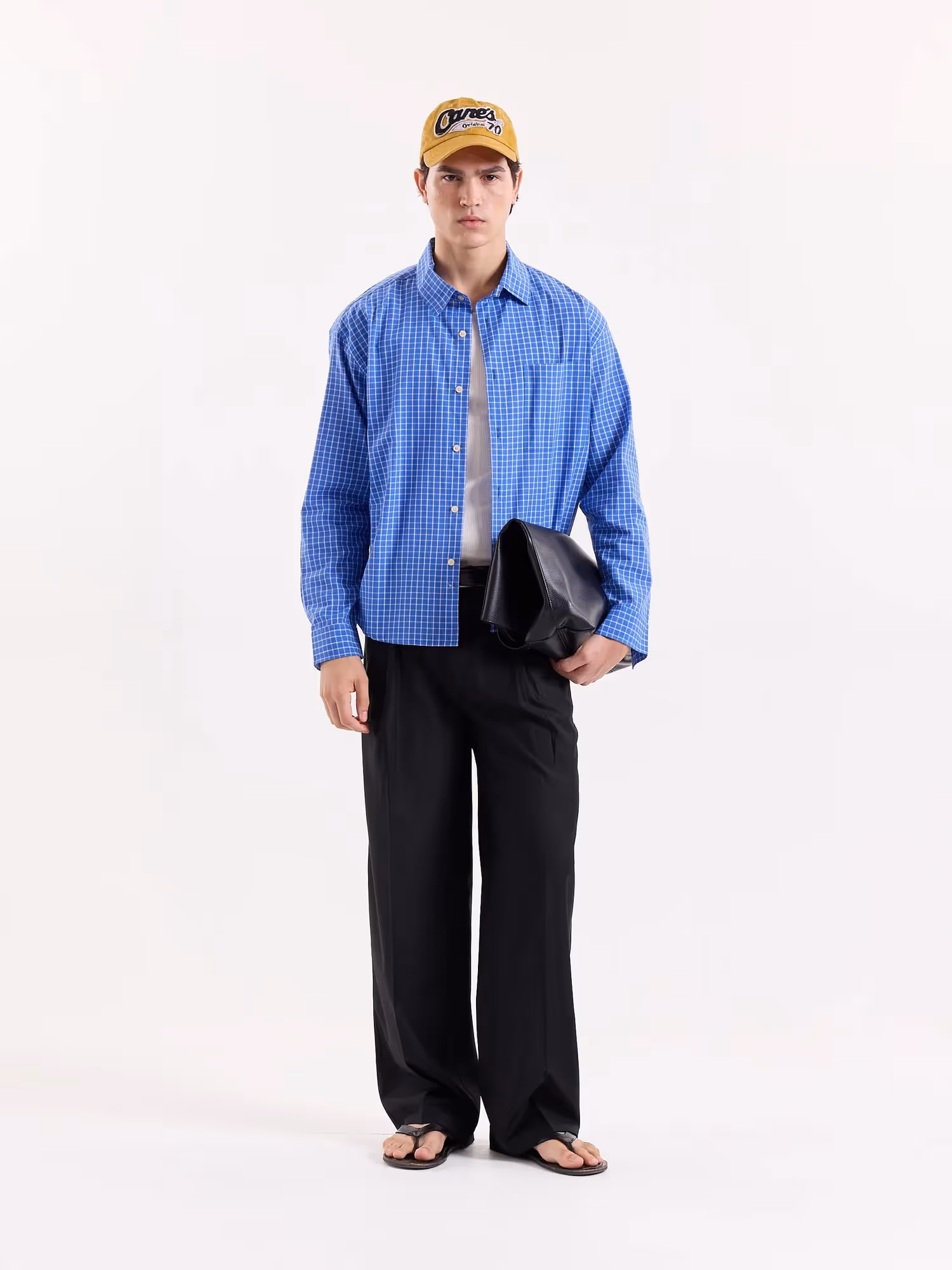 Black Baggy Fit Trousers image 1