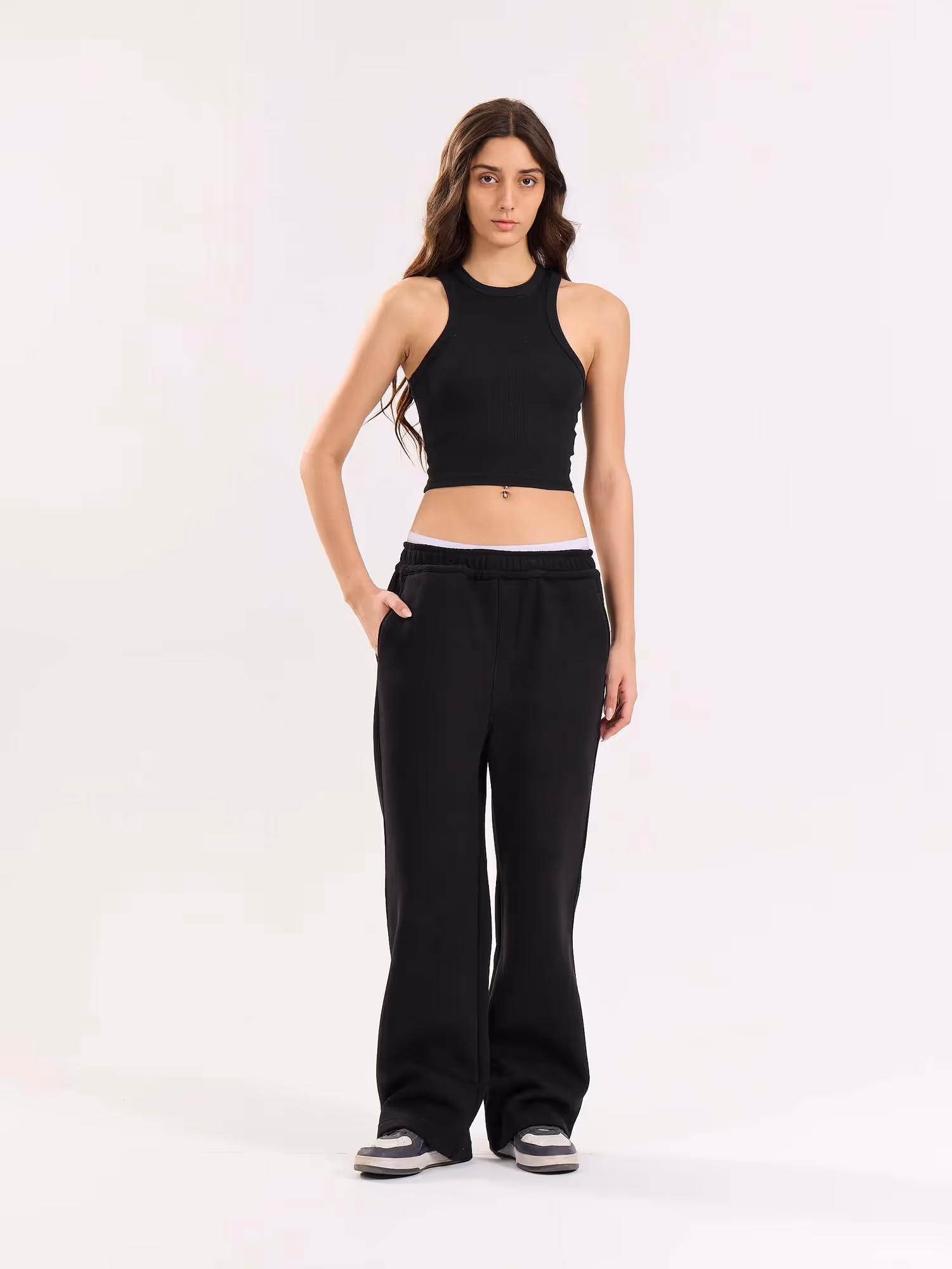 Black Fleece Sweatpants image 3