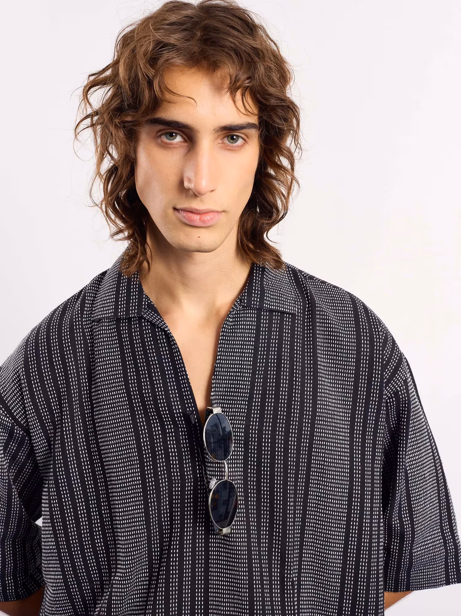 Black Kantha Pullover image 5