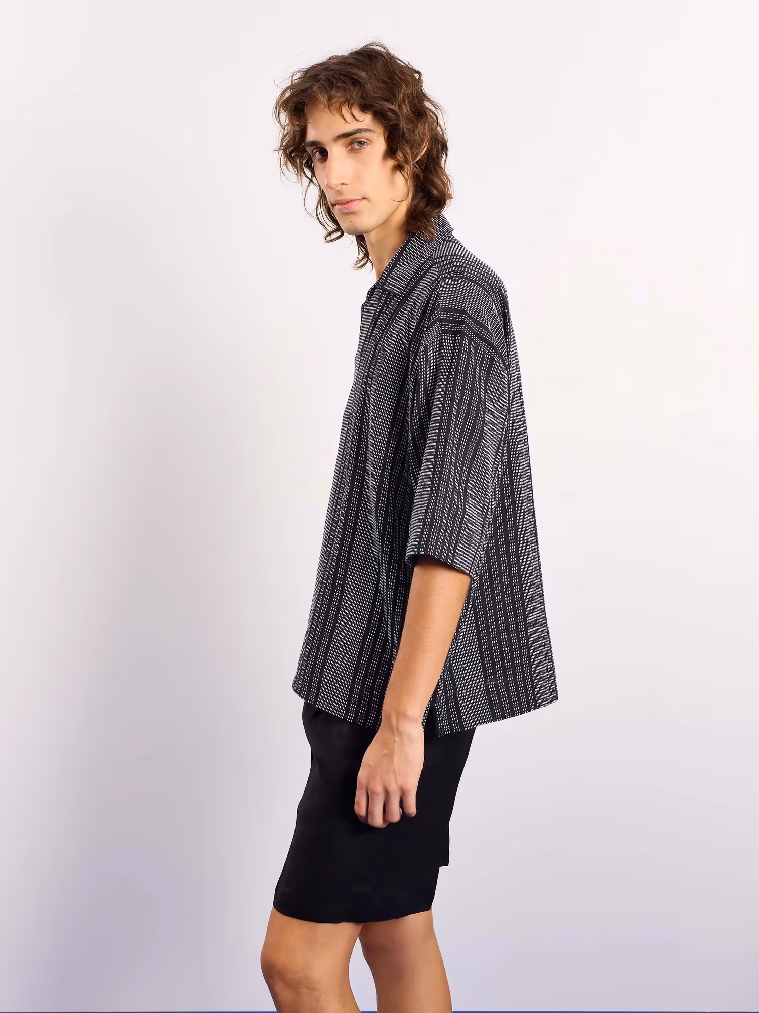 Black Kantha Pullover image 7