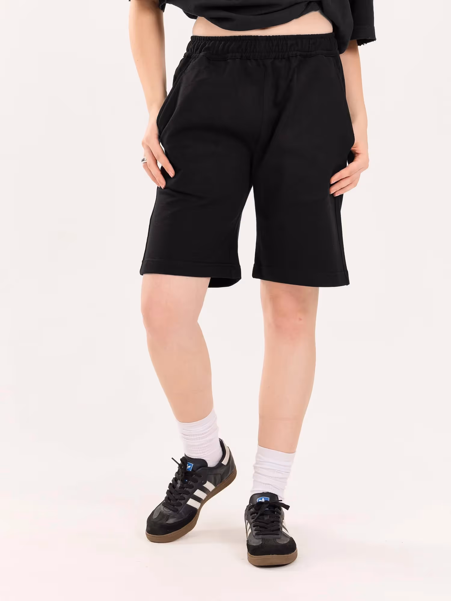 Black Sweatshorts  image 4
