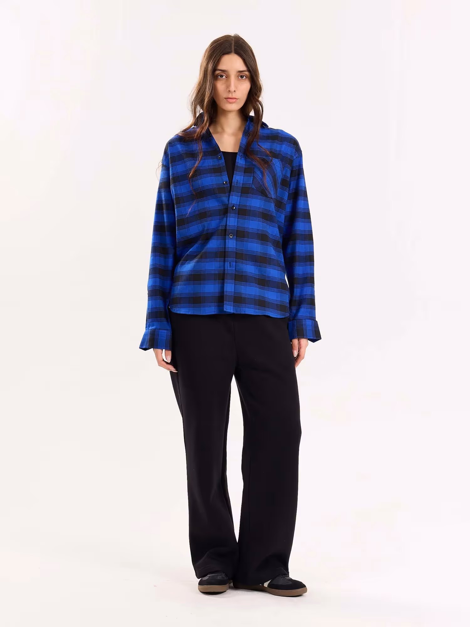 Blue Flannel Overshirt image 3
