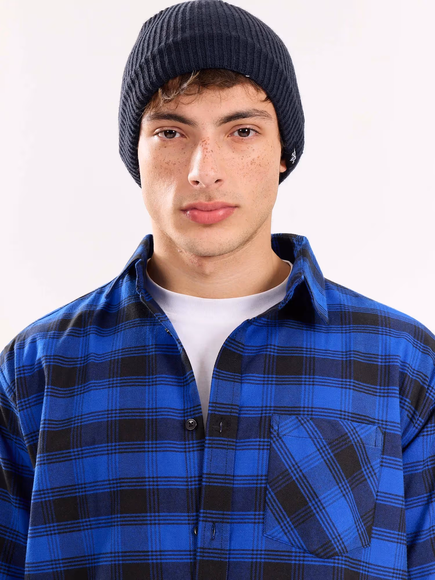 Blue Flannel Overshirt image 5