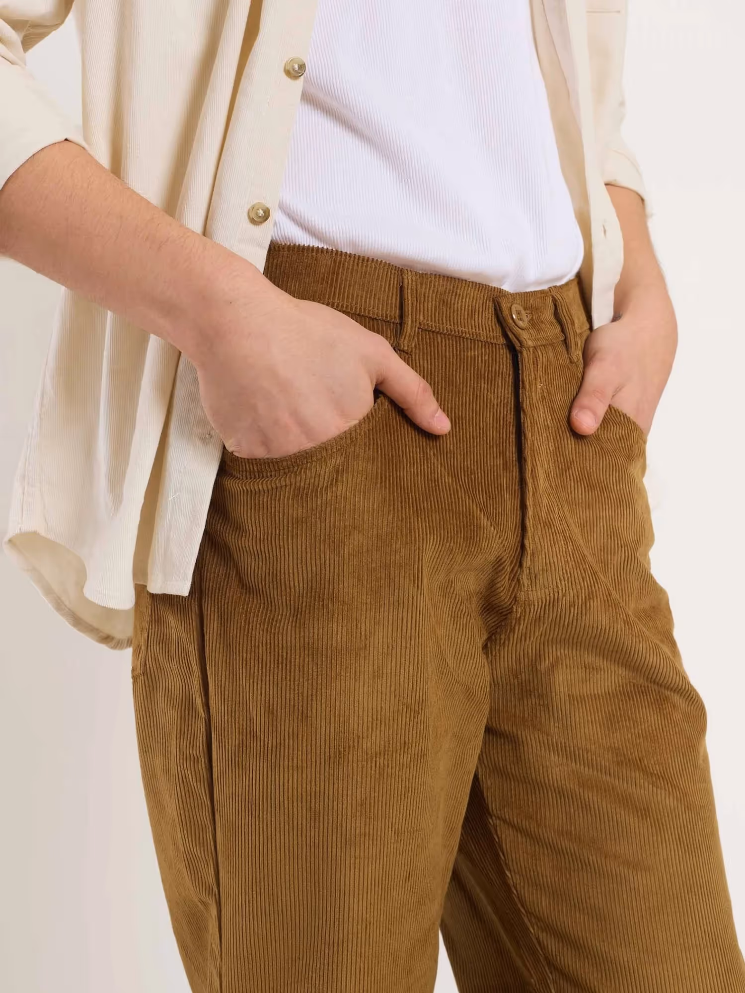 Brown Corduroy Trousers  image 3