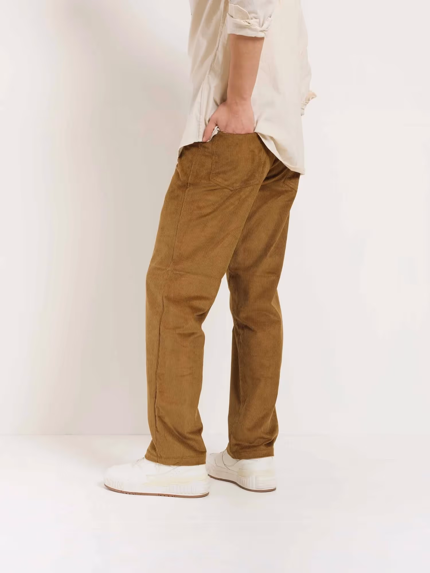 Brown Corduroy Trousers  image 6