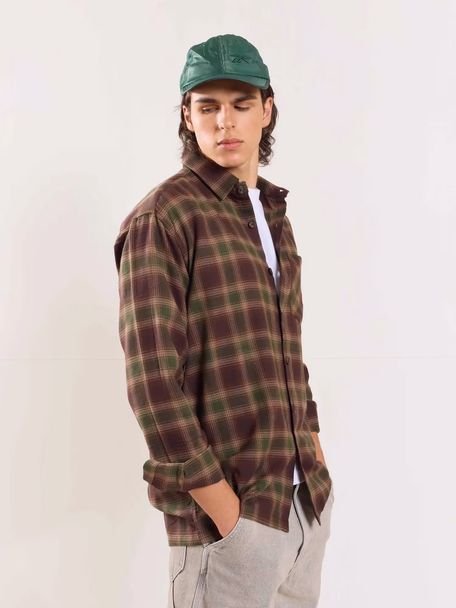 Brown Flannel Overshirt  image 4