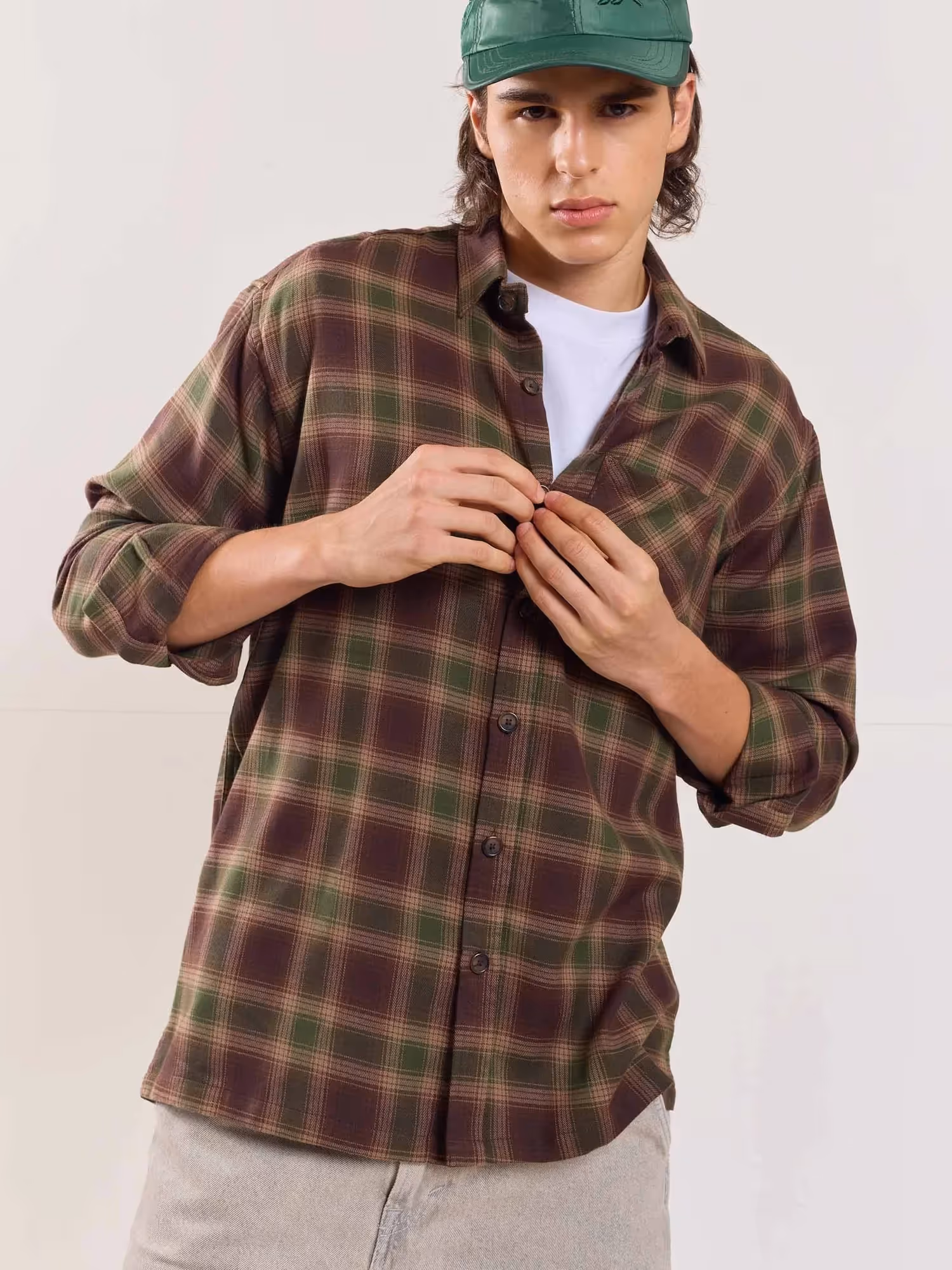 Brown Flannel Overshirt  image 5