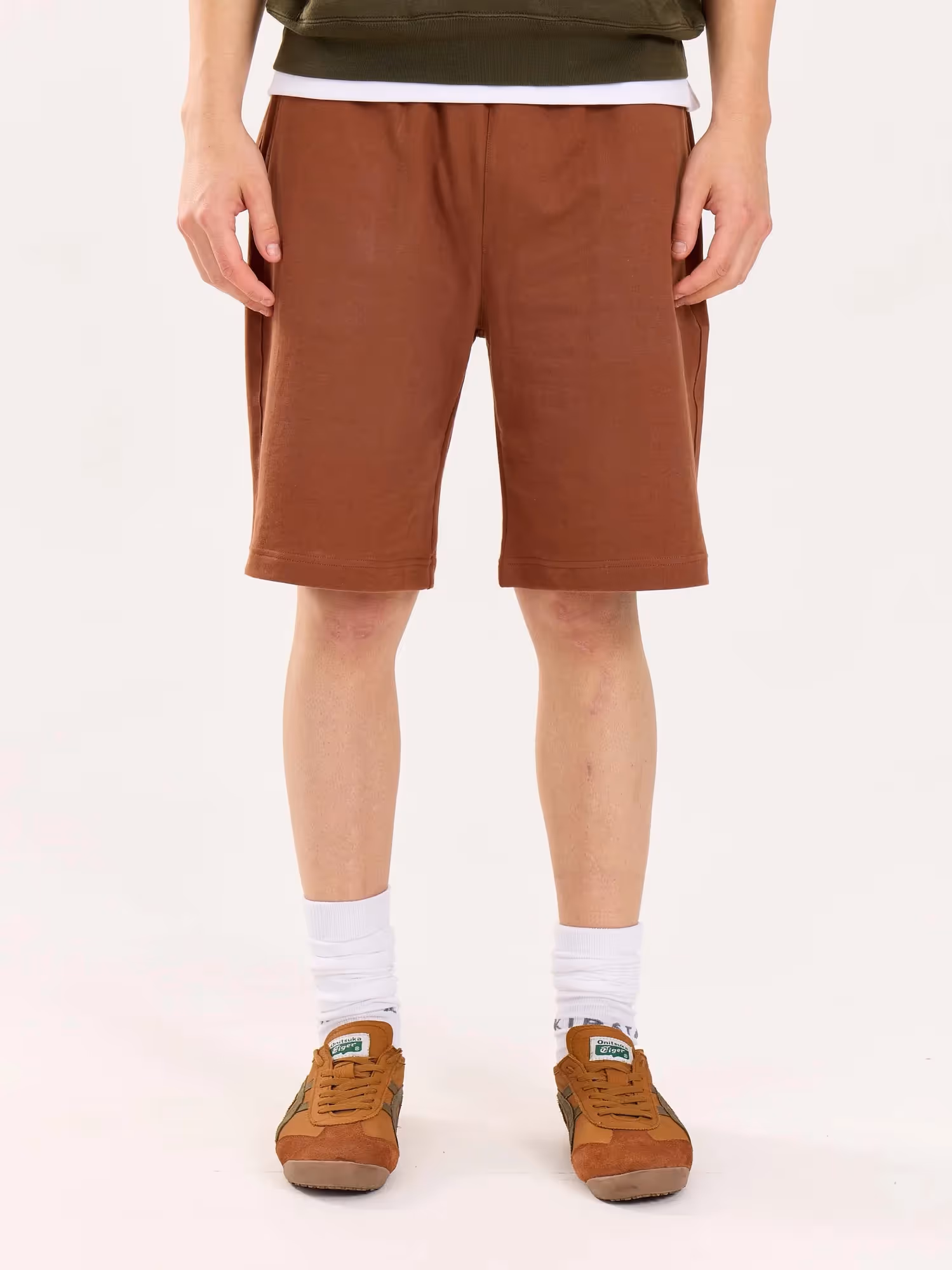 Brown Sweatshorts  image 3