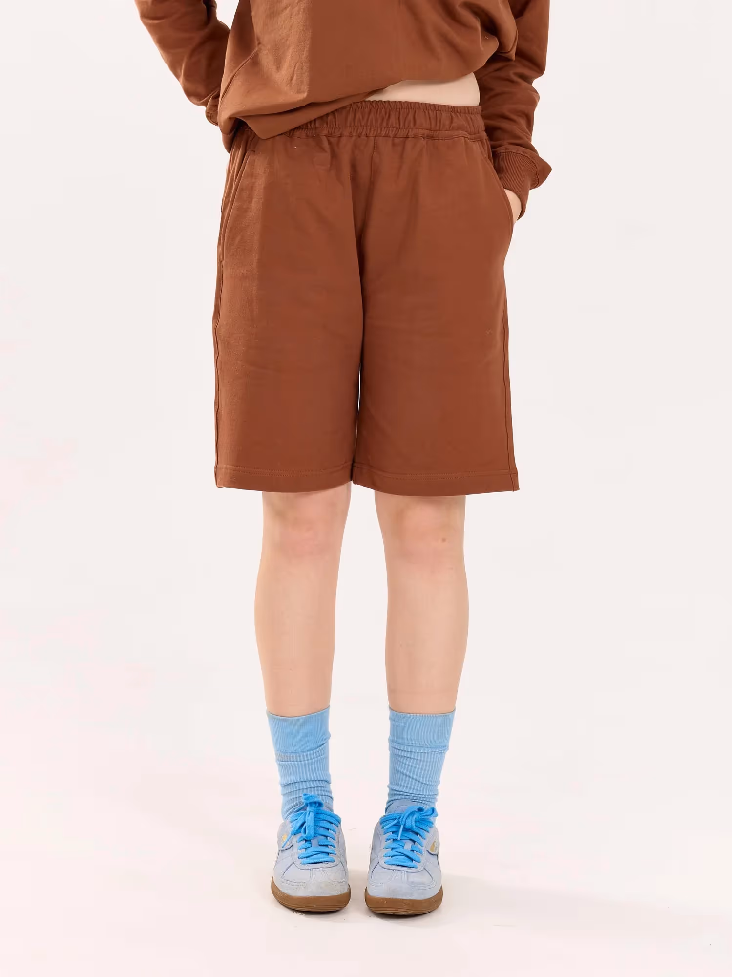 Brown Sweatshorts  image 4