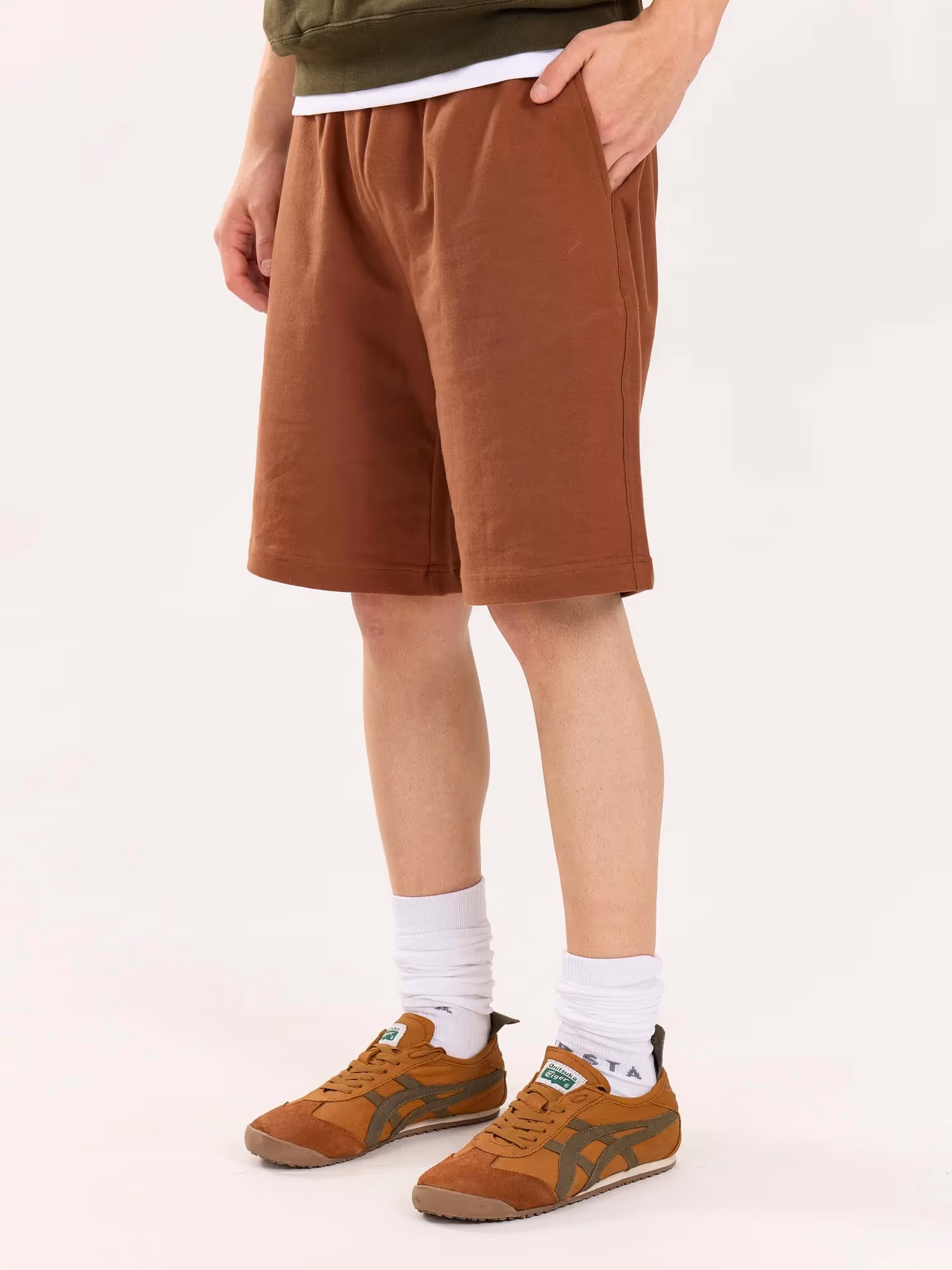 Brown Sweatshorts  image 6