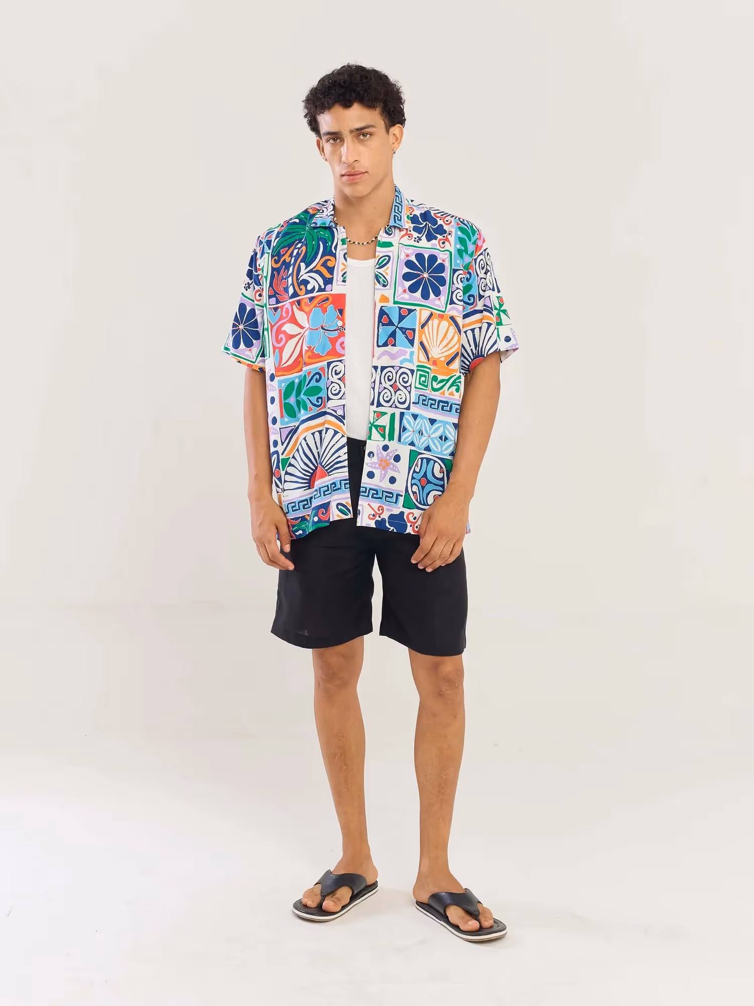 Coastal Tide Printed Shirt image 1