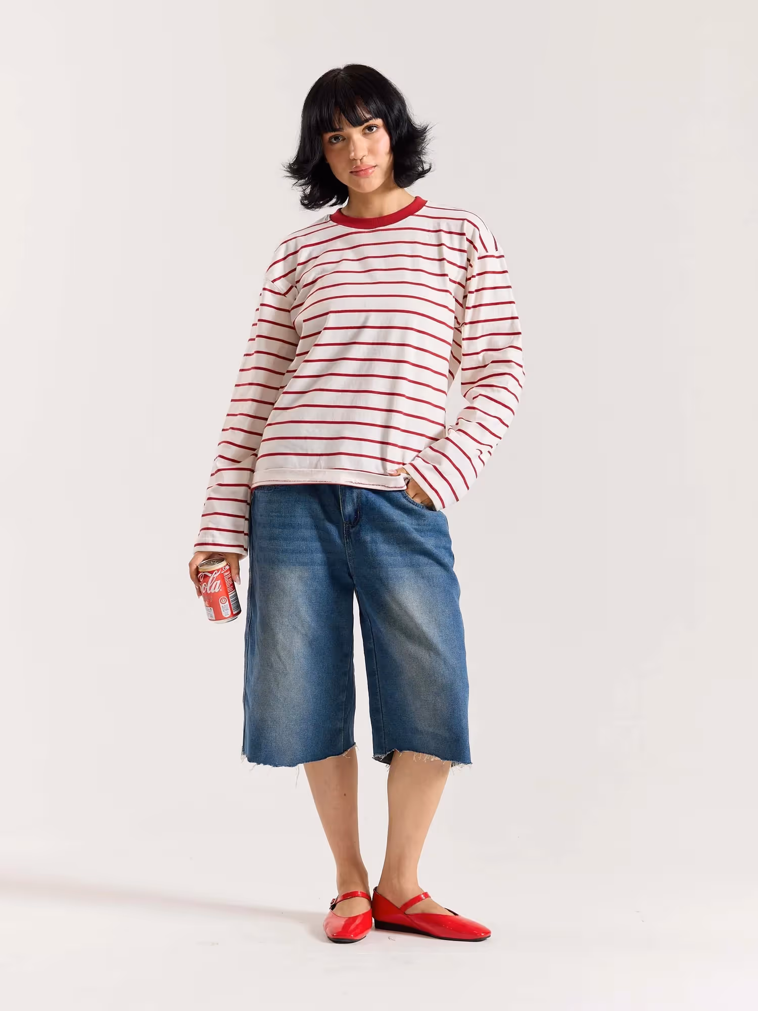 Code Red Loose Fit Cropped T-Shirt  image 2