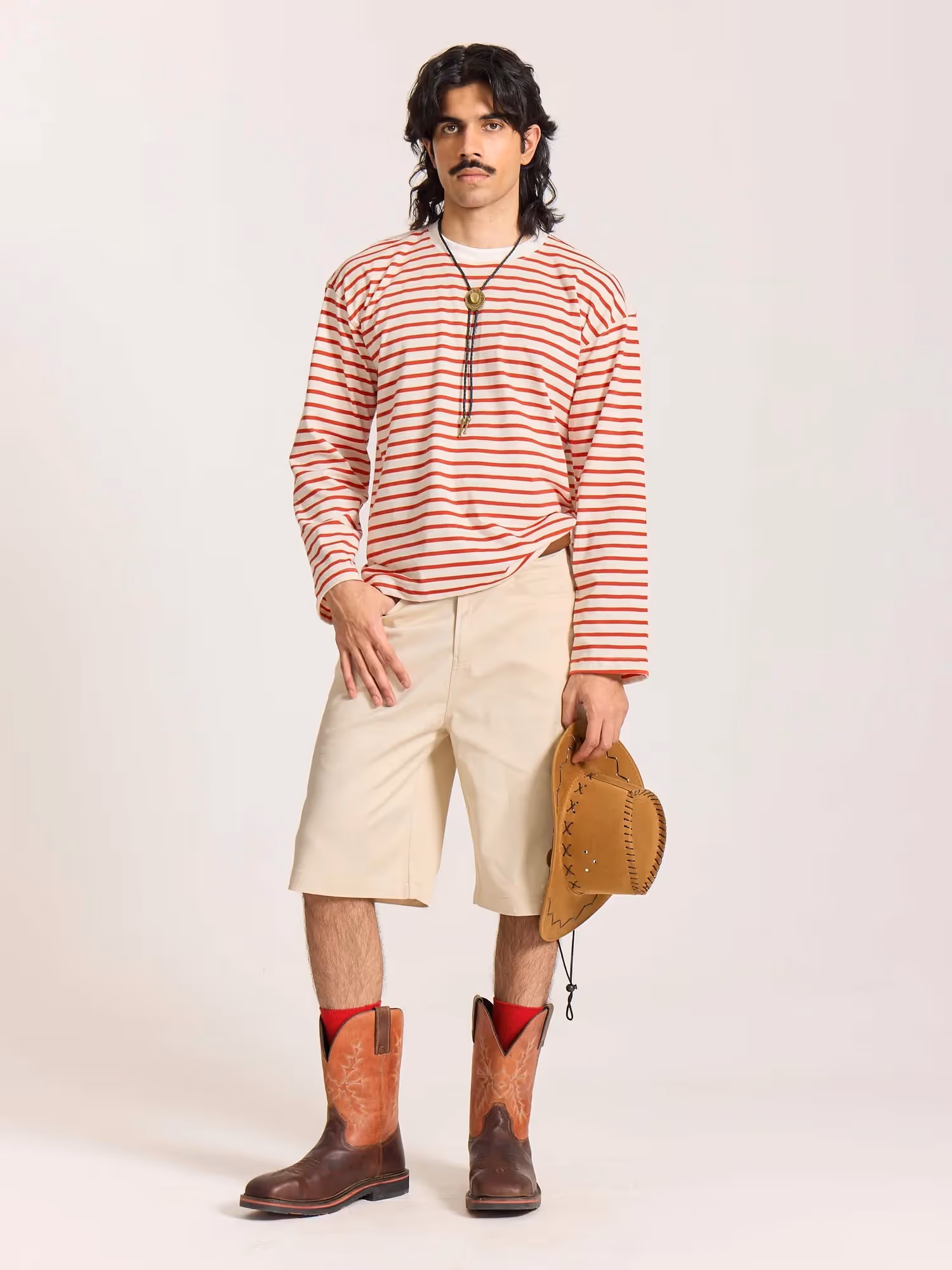 Cream Jorts image 1