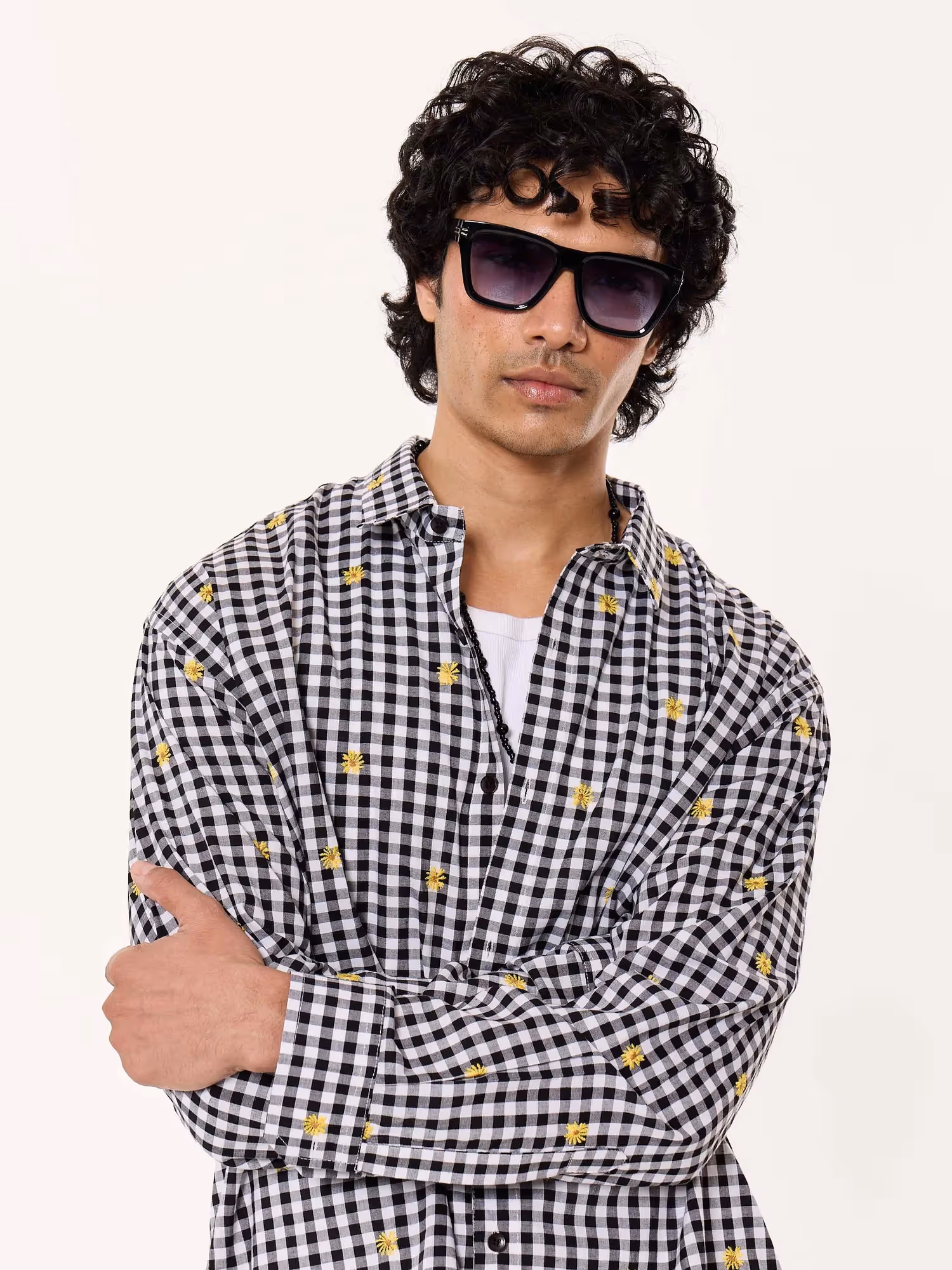 Daisy Checkered Printed Shirt  image 7