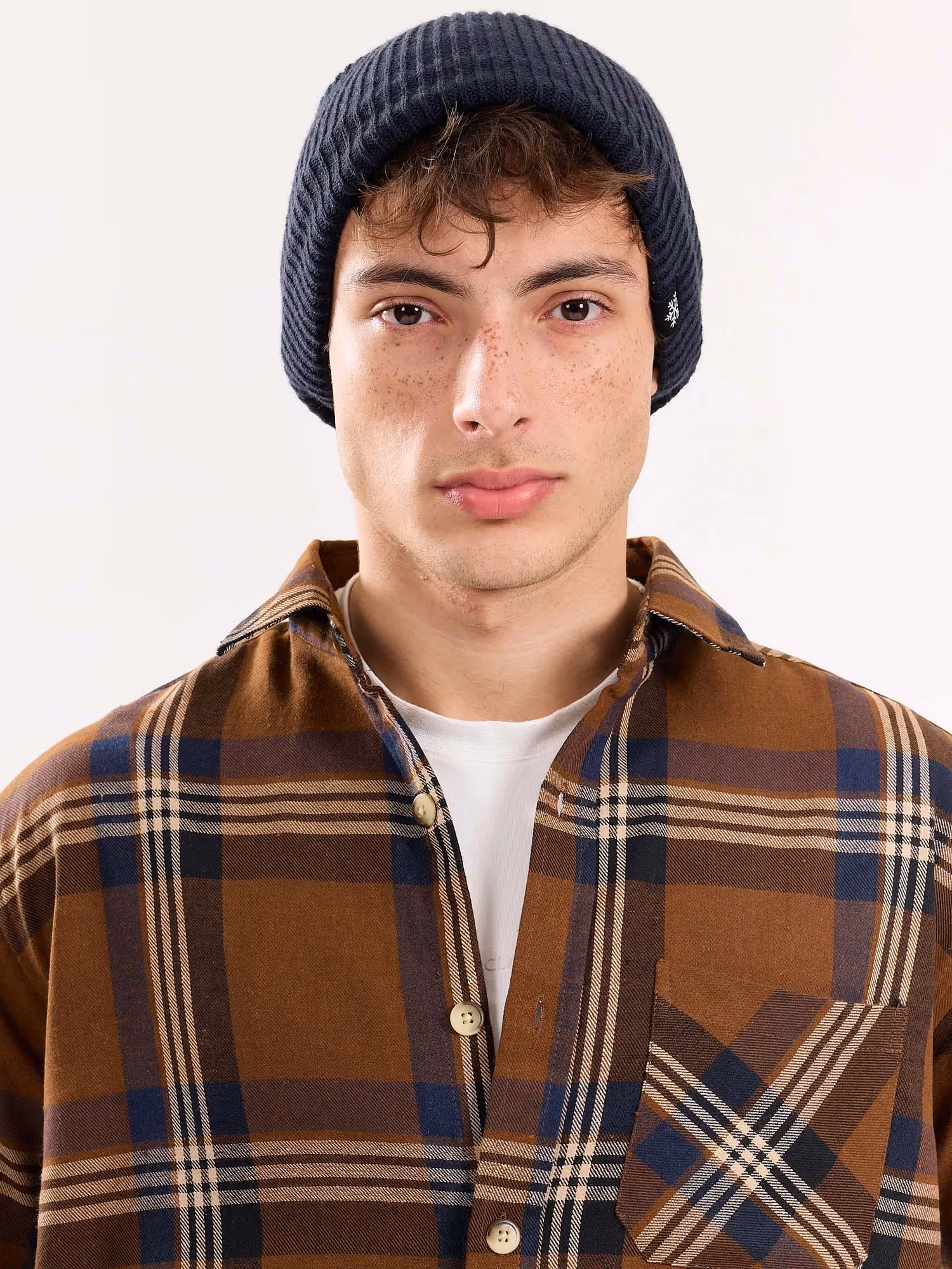 Dark Brown Flannel Overshirt  image 5
