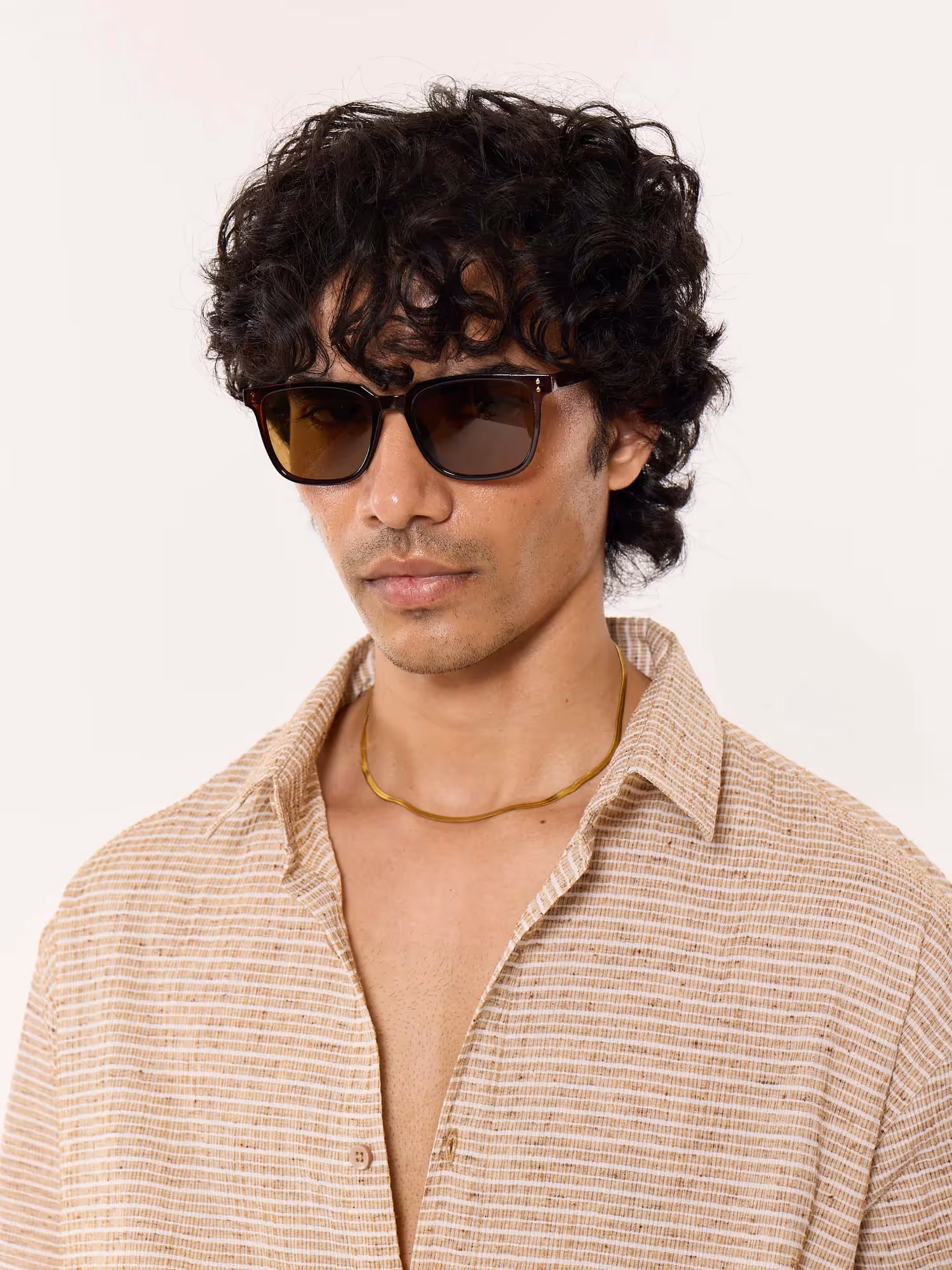 Dune Textured Cropped Shirt image 8