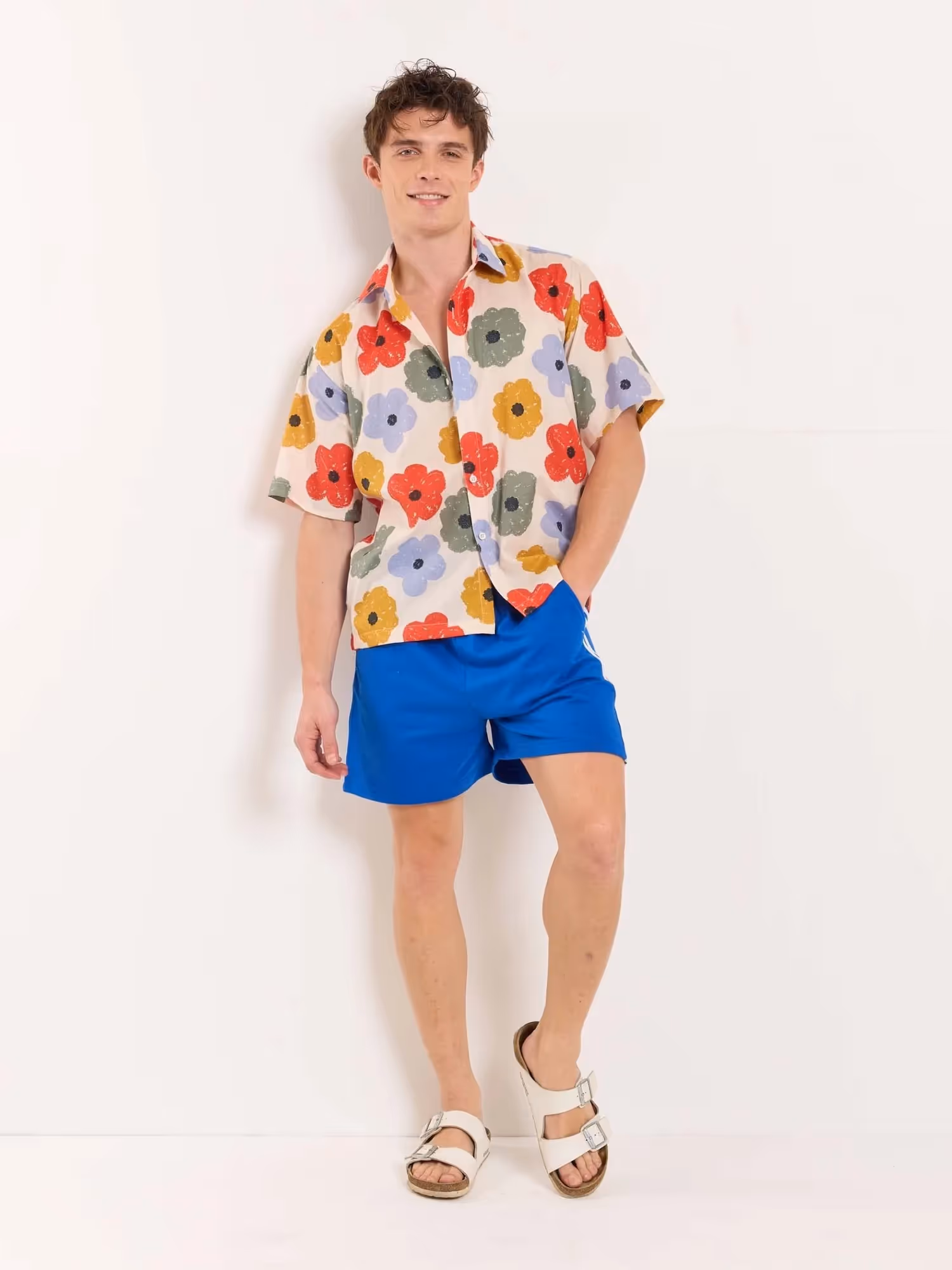 Floral Bloom Cropped Shirt image 1
