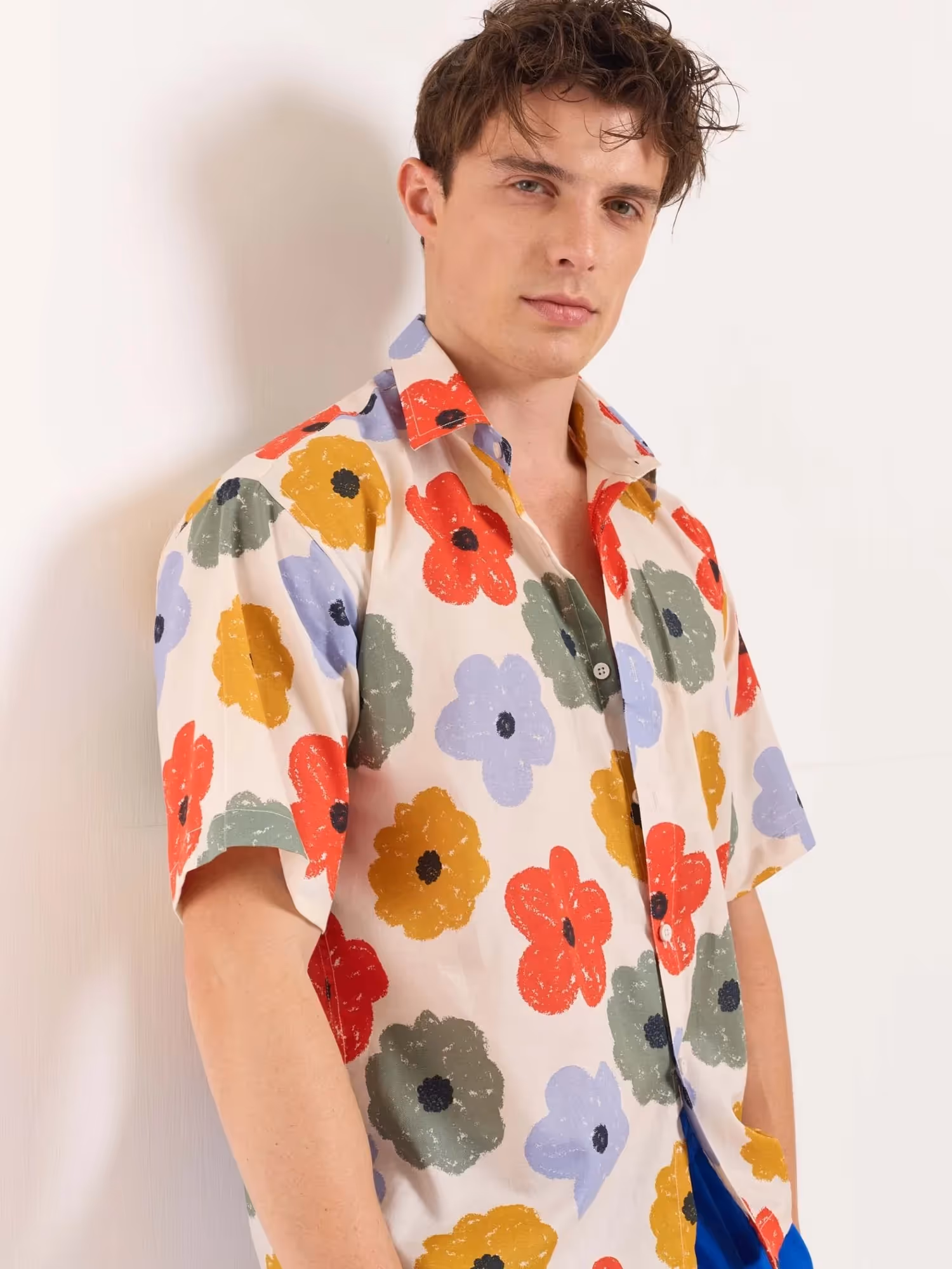 Floral Bloom Cropped Shirt image 7