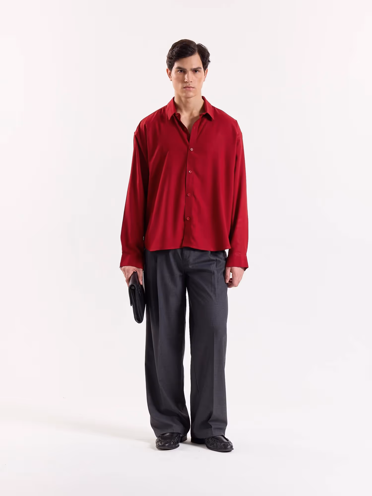 Garnet Drape Shirt image 1