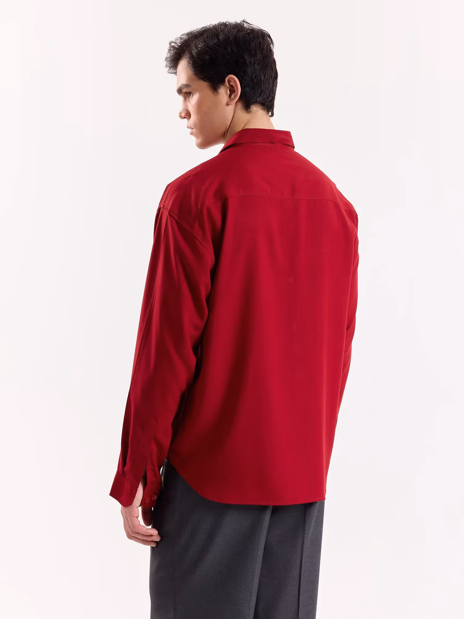 Garnet Drape Shirt image 5