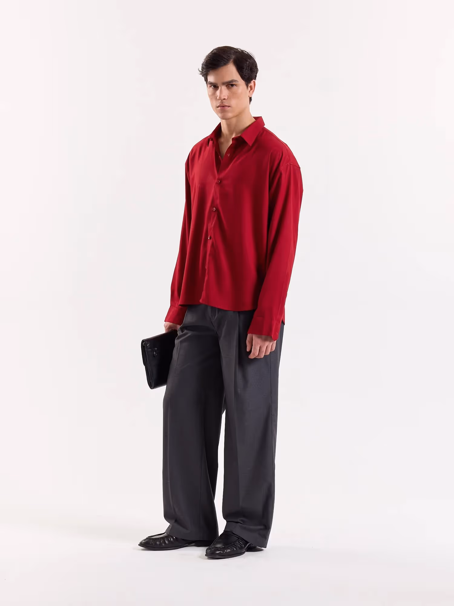 Garnet Drape Shirt image 6
