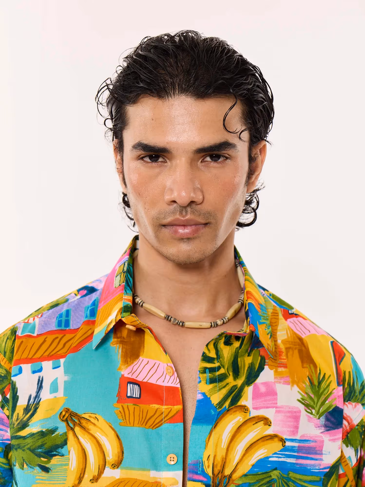 Goa Calling Printed Cropped Shirt image 7