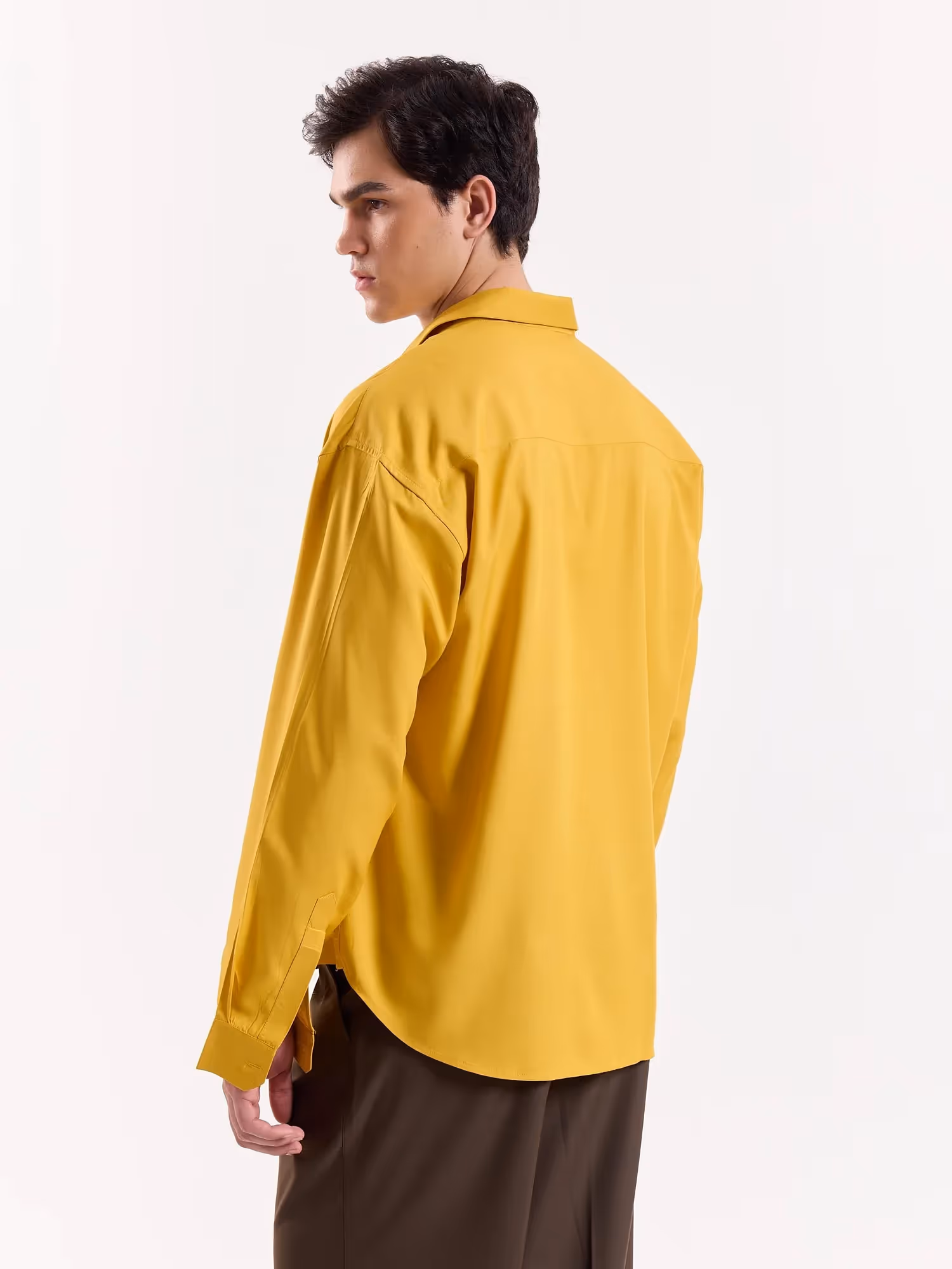 Golden Topaz Drape Shirt image 5