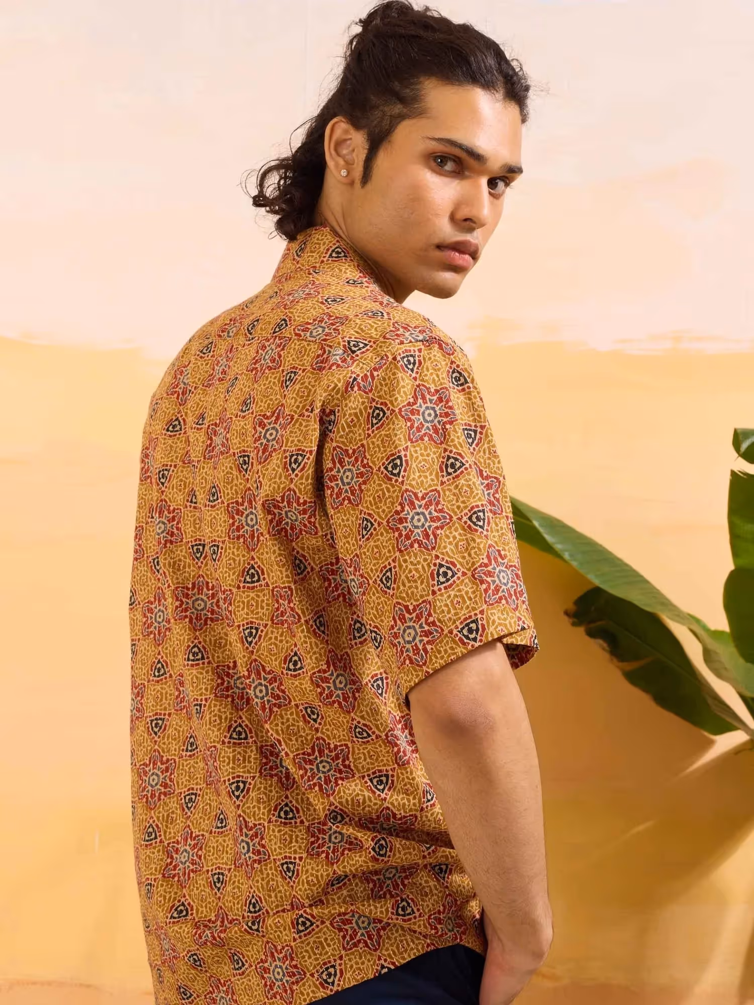 Gujarati Ajrakh Shirt image 6
