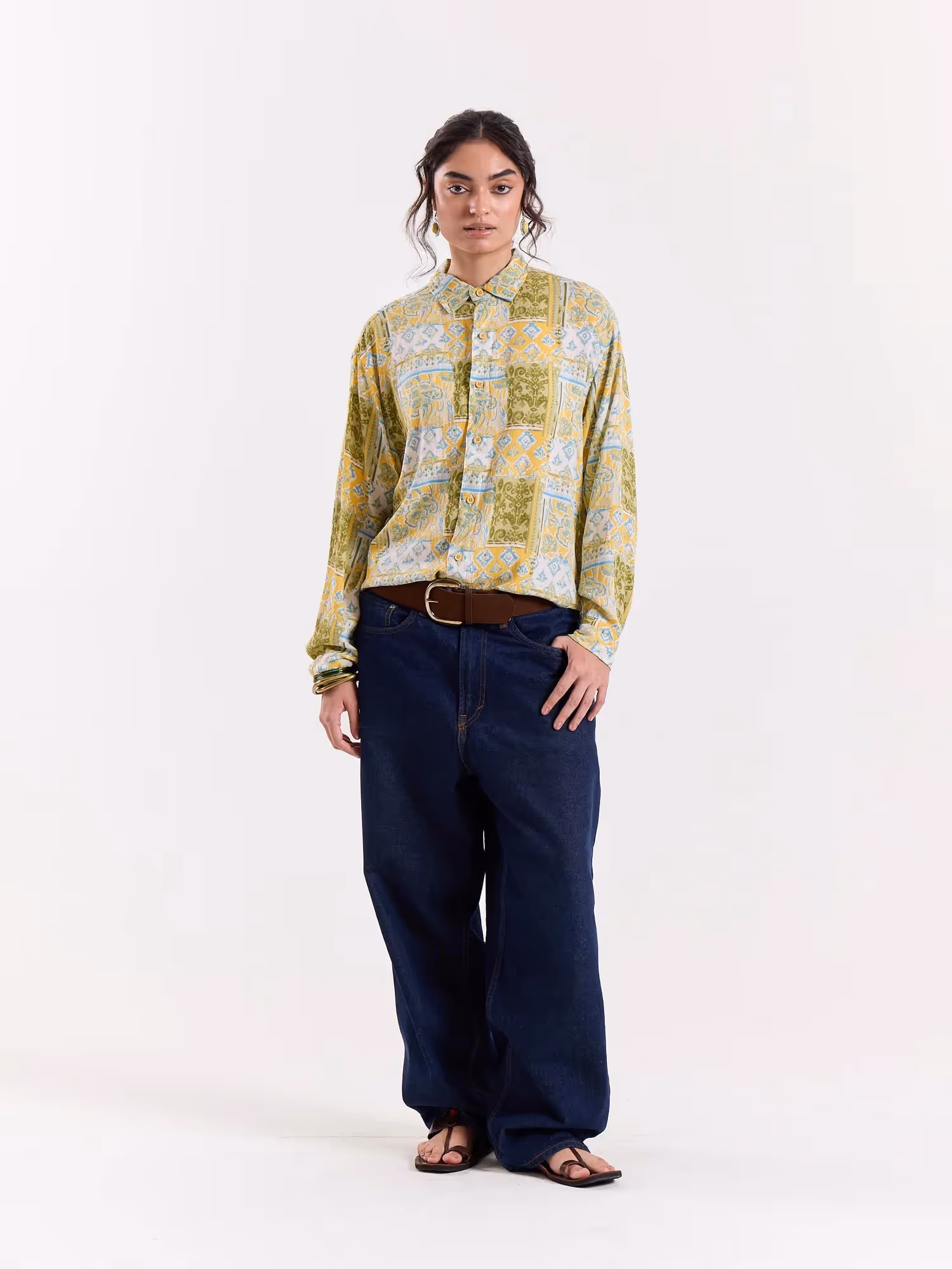 Jaal Cropped Shirt image 2