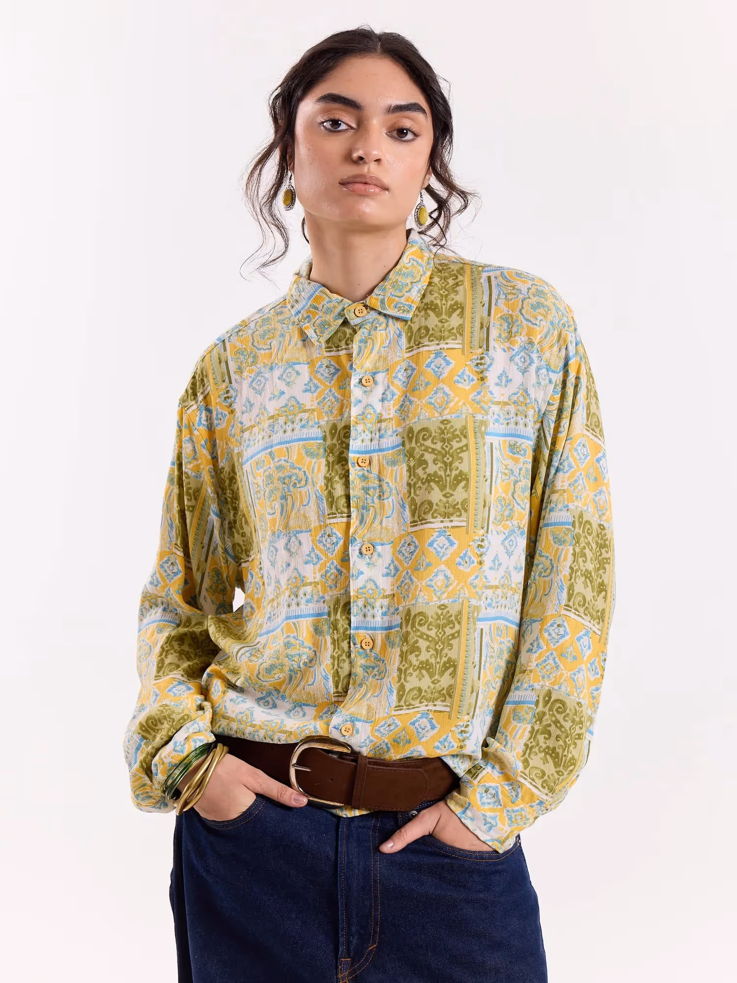 Jaal Cropped Shirt image 4