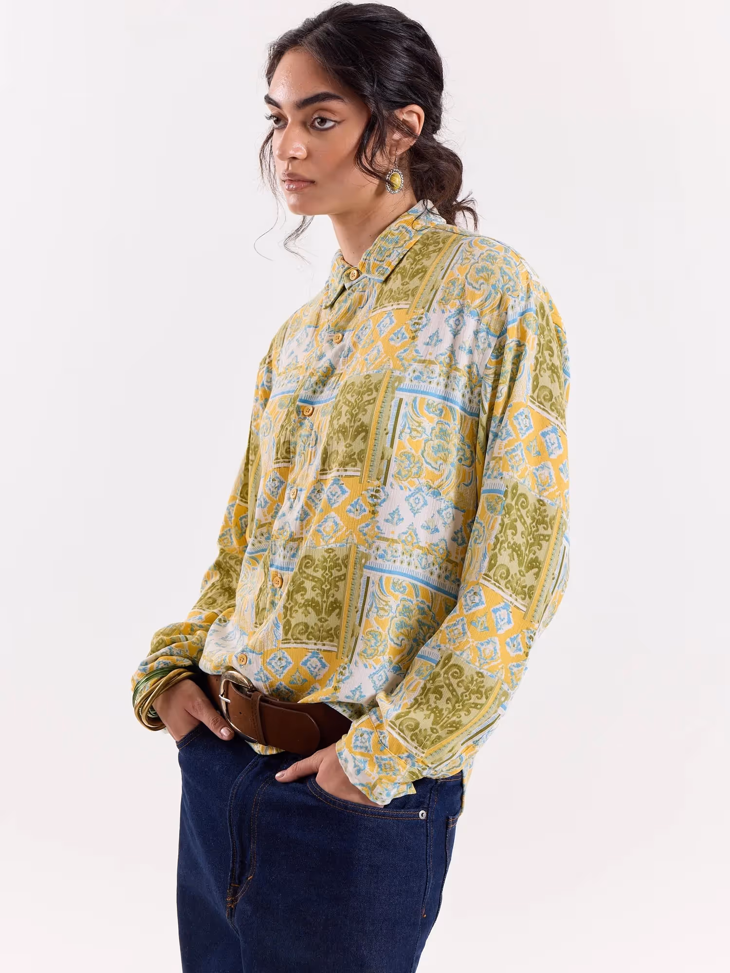 Jaal Cropped Shirt image 6