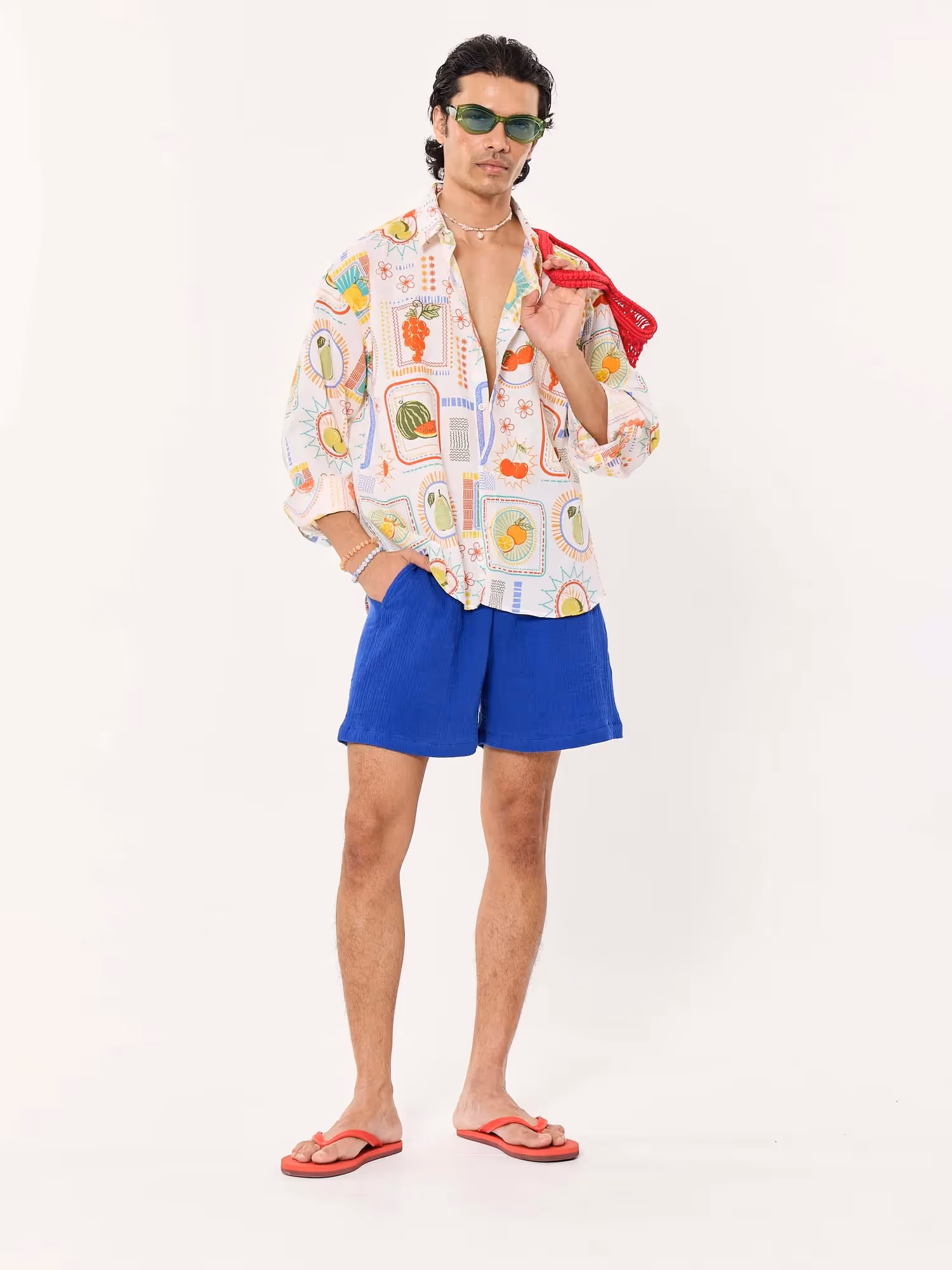 Juicy Days Printed Cropped Shirt image 1