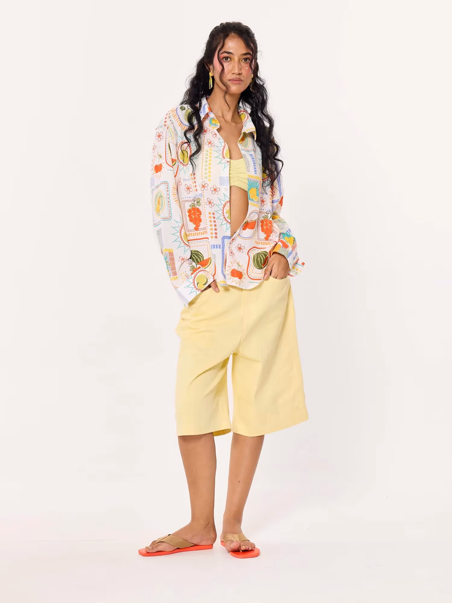Juicy Days Printed Cropped Shirt image 2