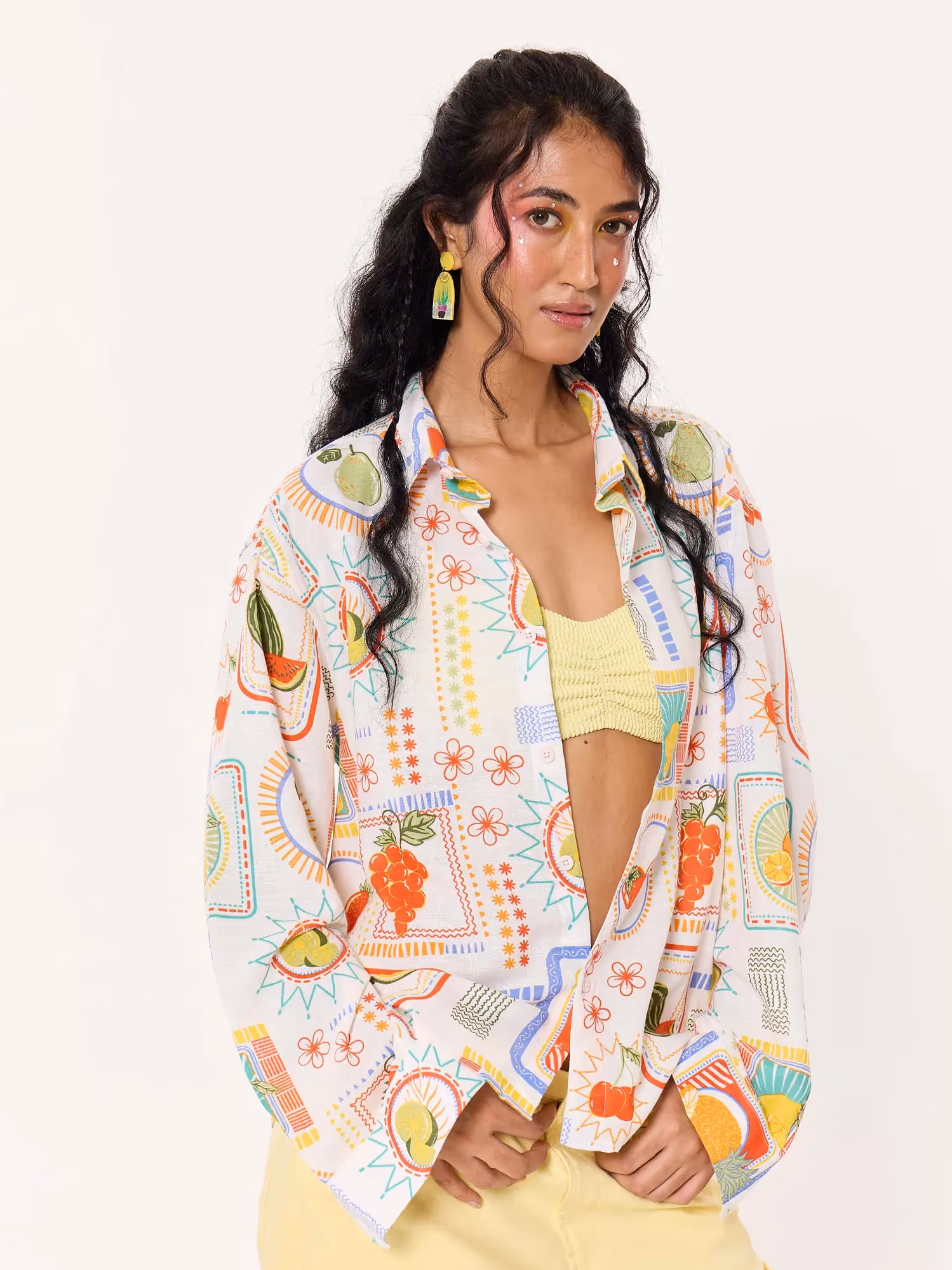 Juicy Days Printed Cropped Shirt image 4