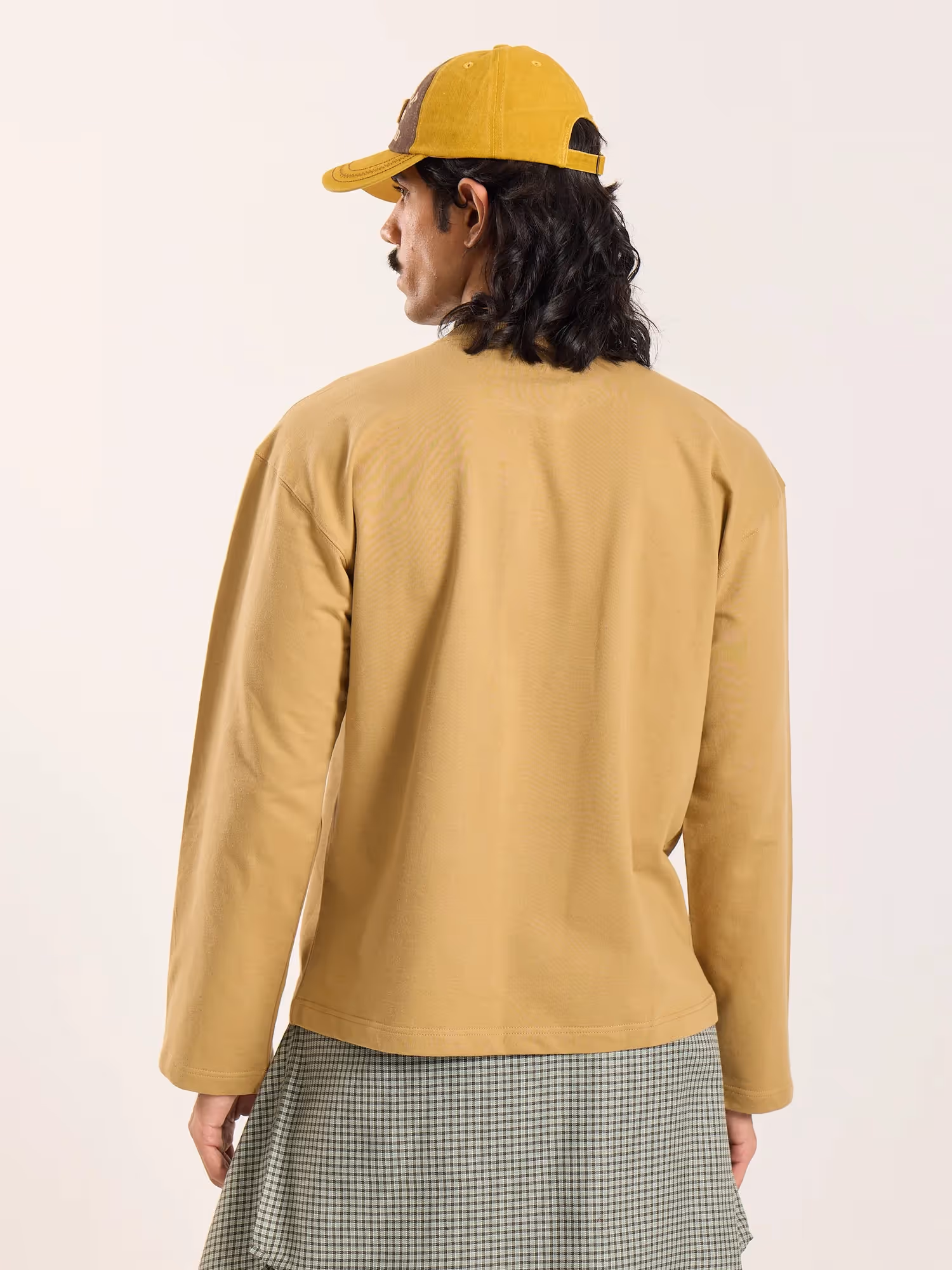 Khaki Loose Fit Cropped T-Shirt image 8