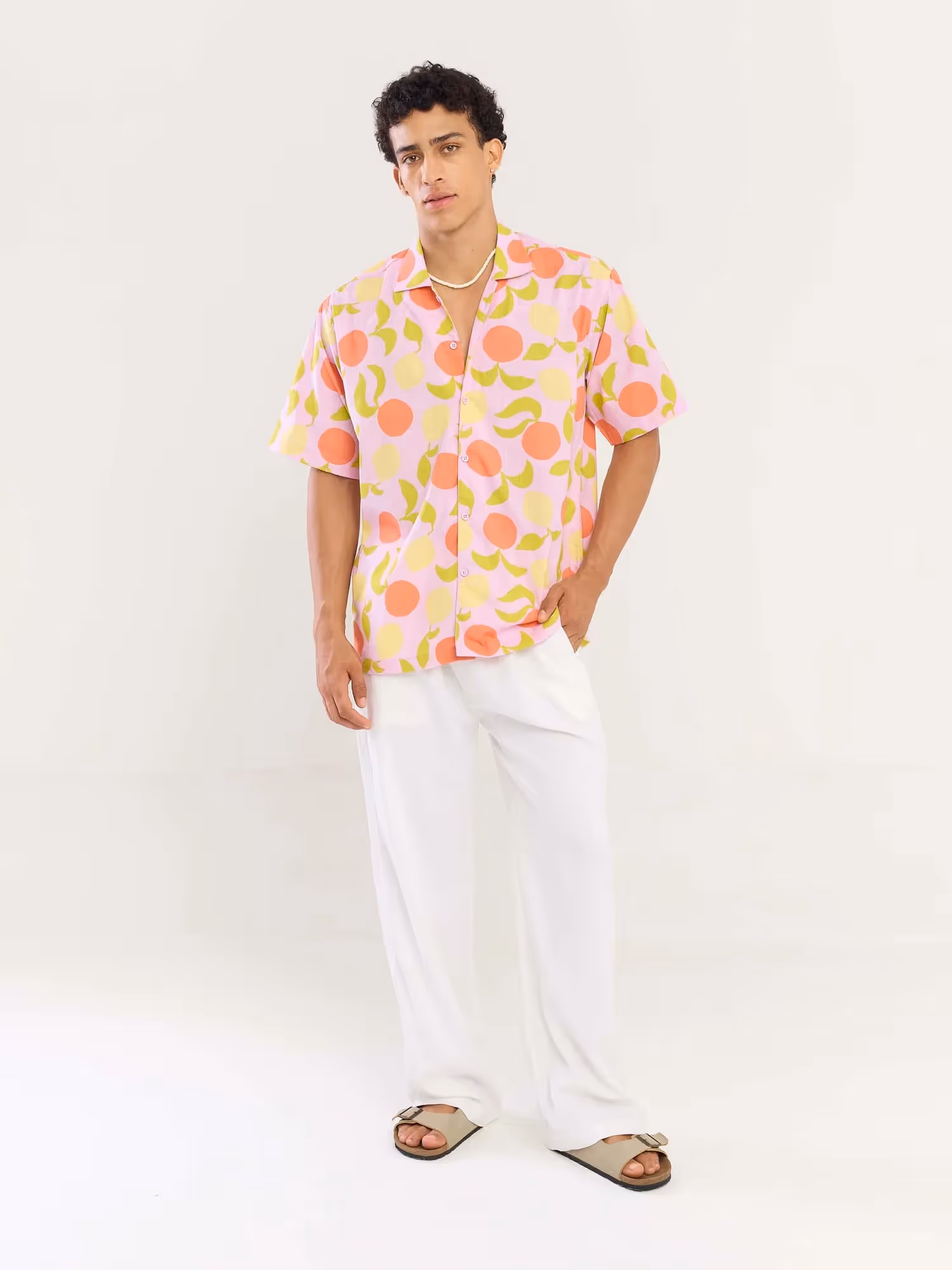 Lemon & Tangerines Printed Shirt image 1