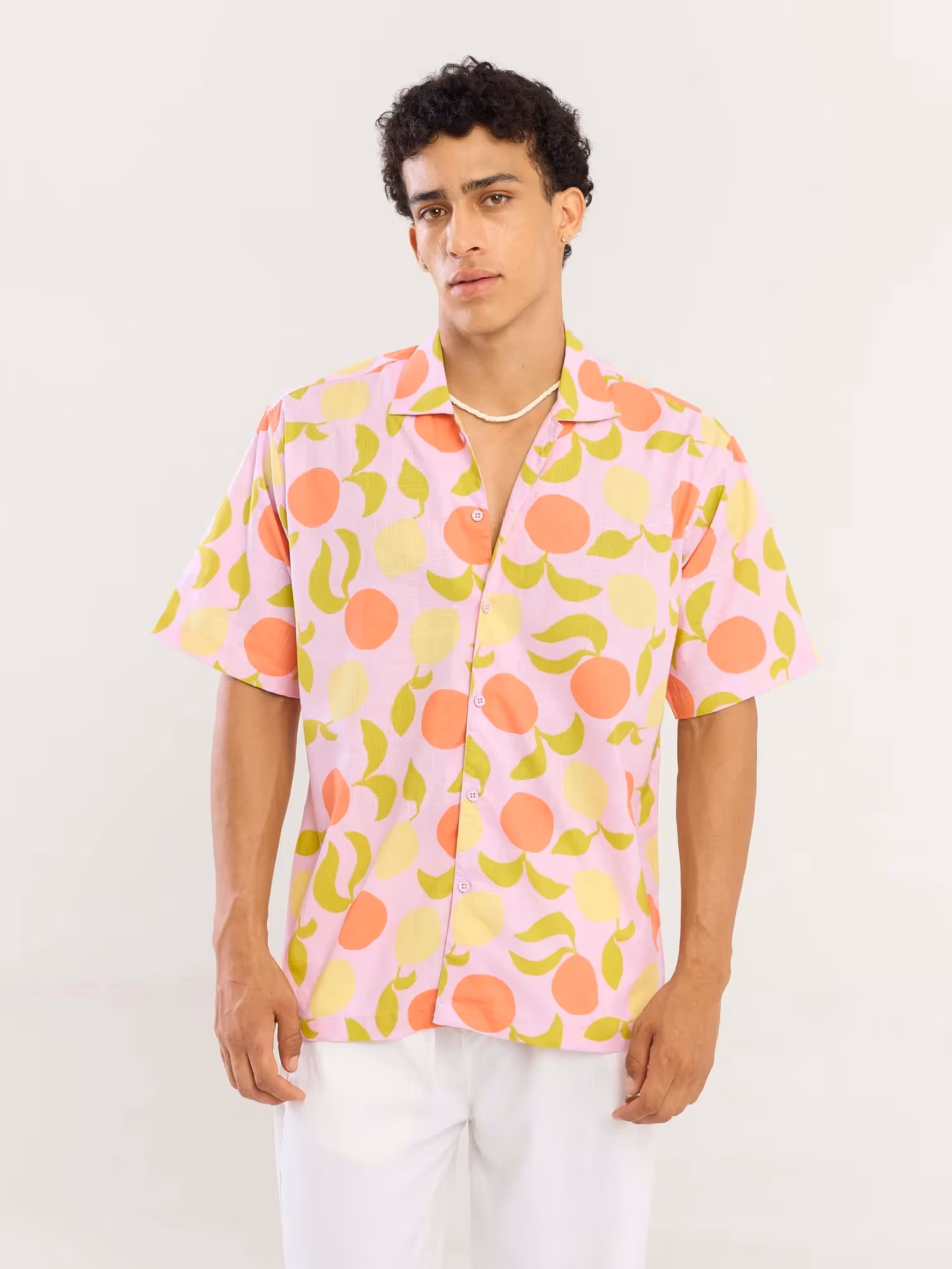 Lemon & Tangerines Printed Shirt image 2