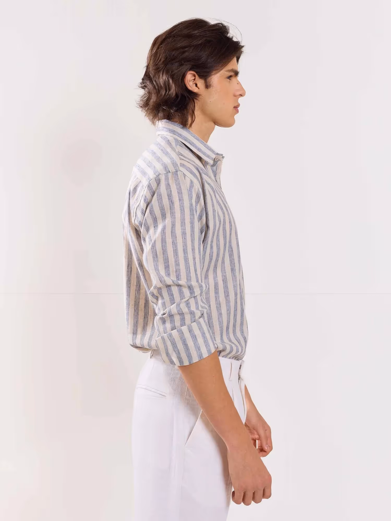 Linen Striped Shirt  image 4