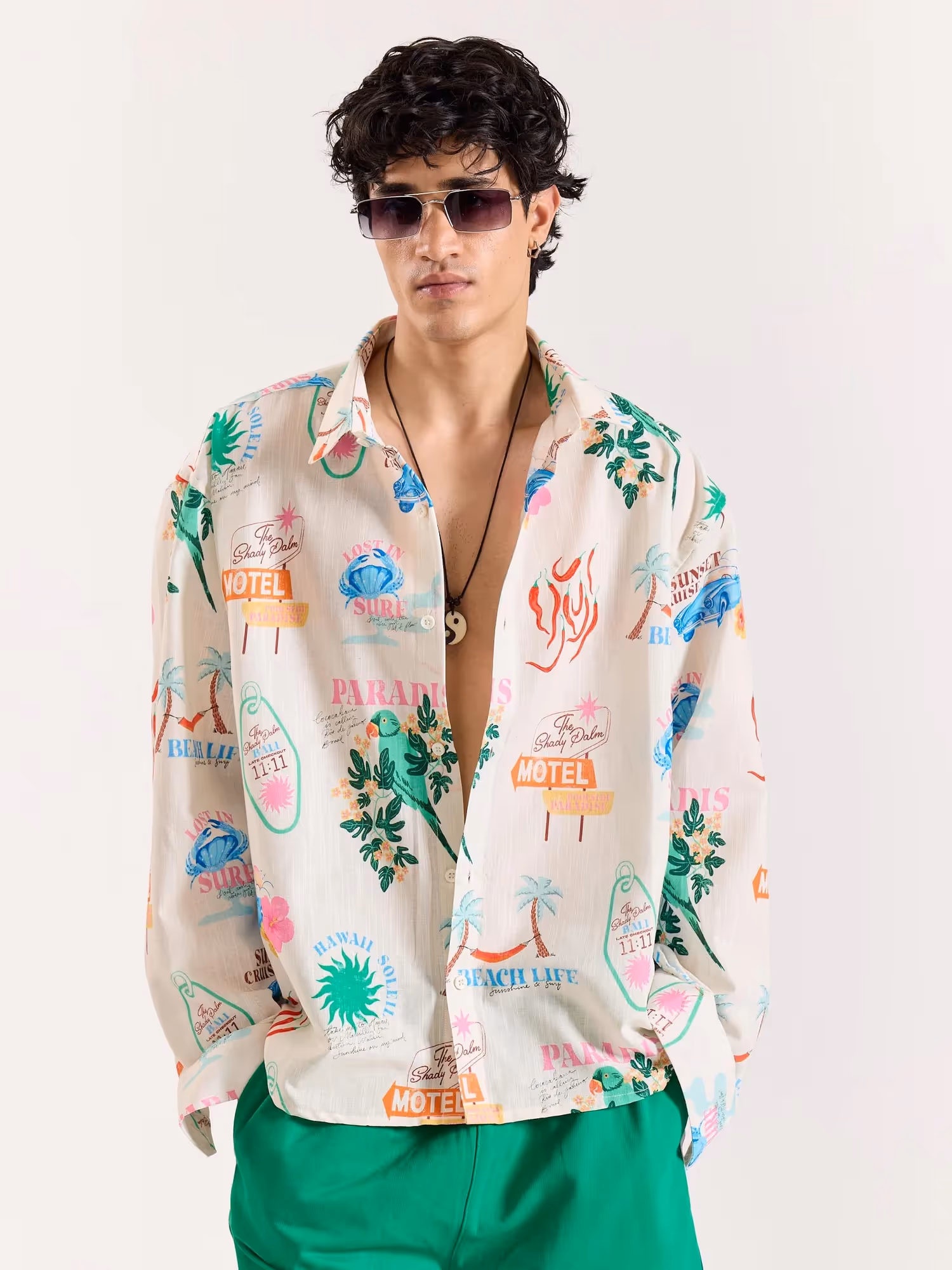 Lost in Paradise Printed Shirt image 3