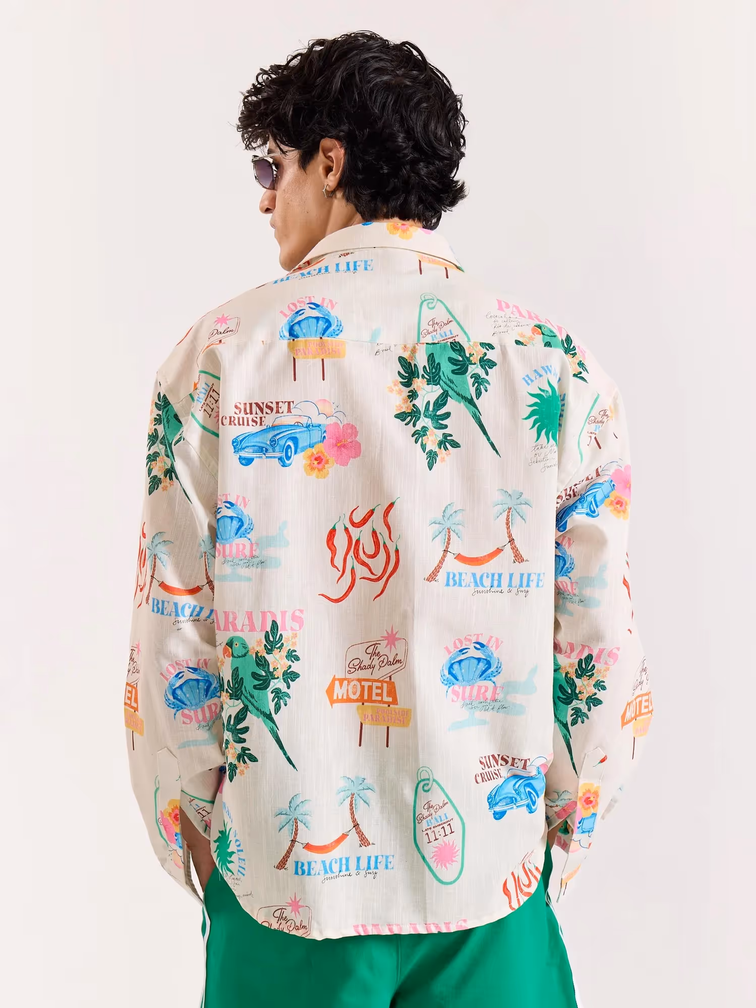 Lost in Paradise Printed Shirt image 4