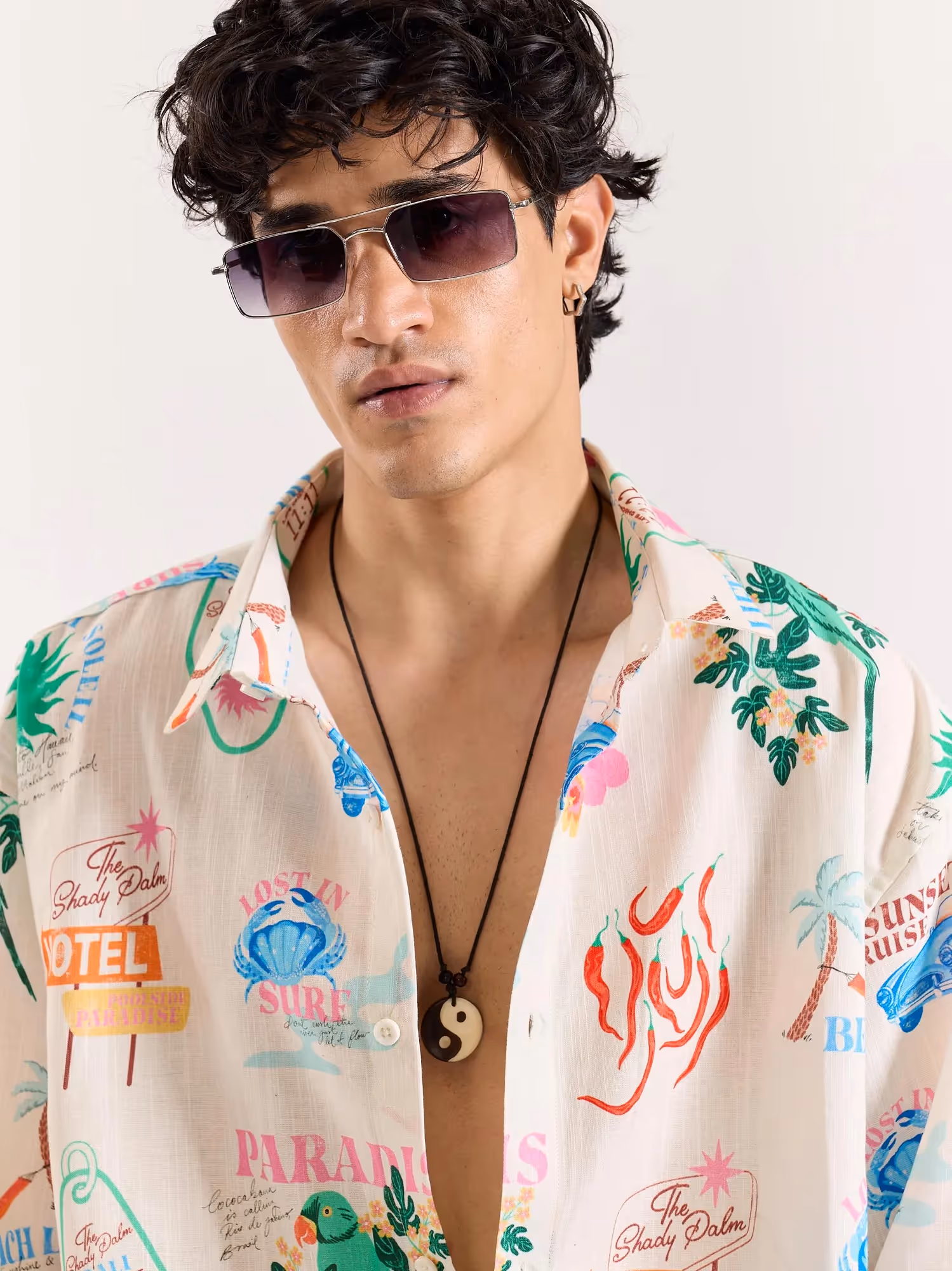 Lost in Paradise Printed Shirt image 5