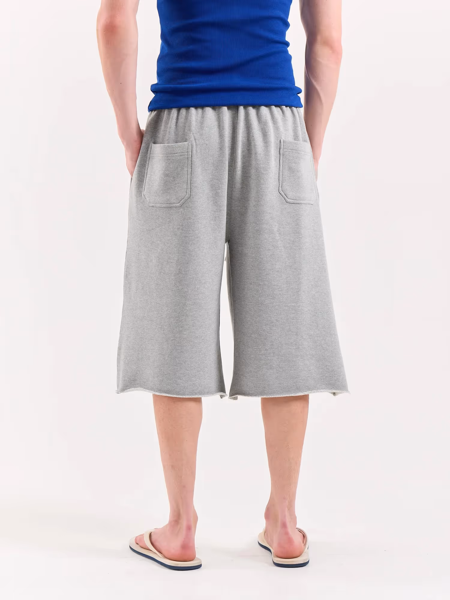 Marl Grey Sweat Jorts image 5