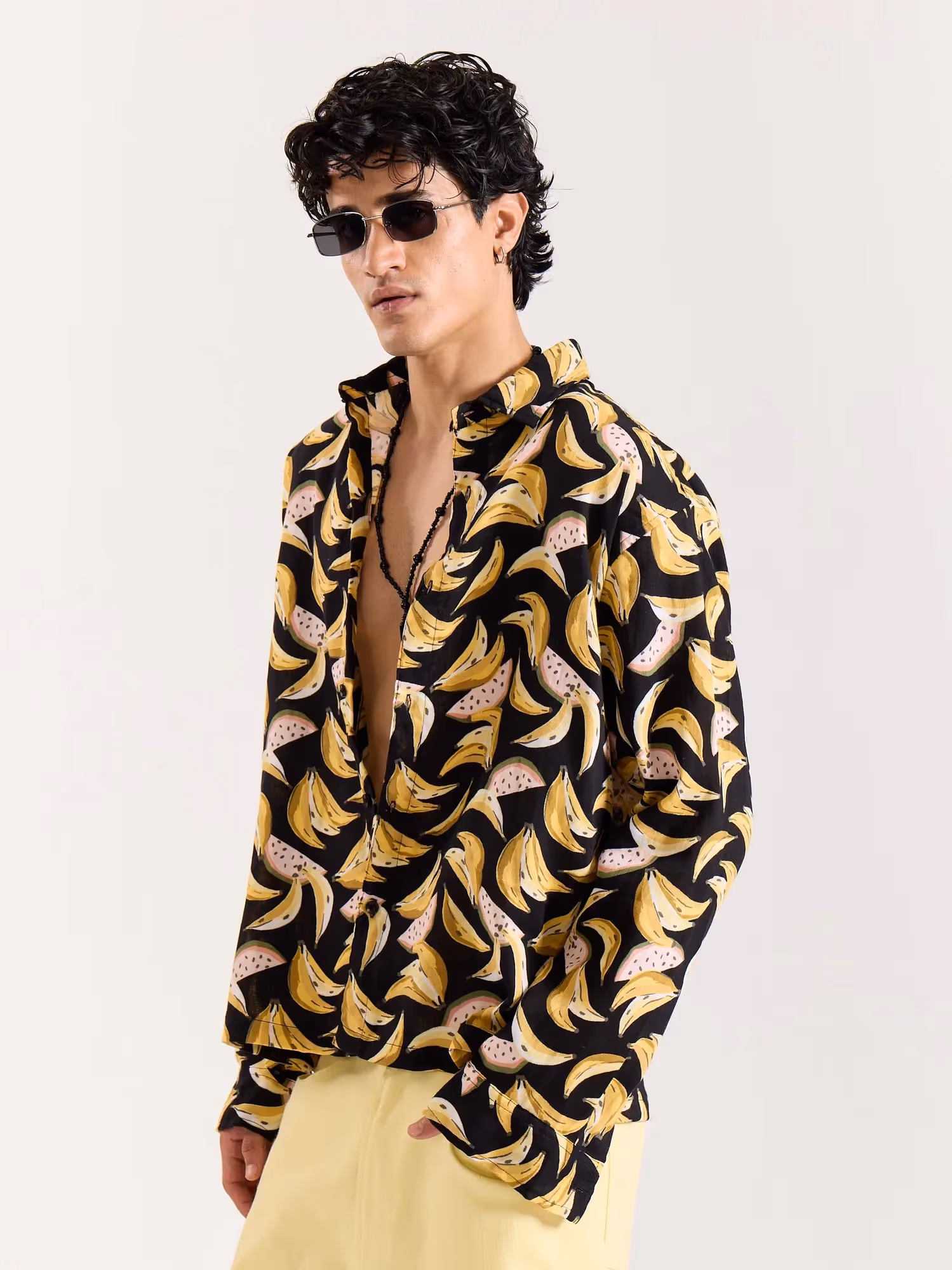 Monkey Business Gauze Holiday Shirt  image 4