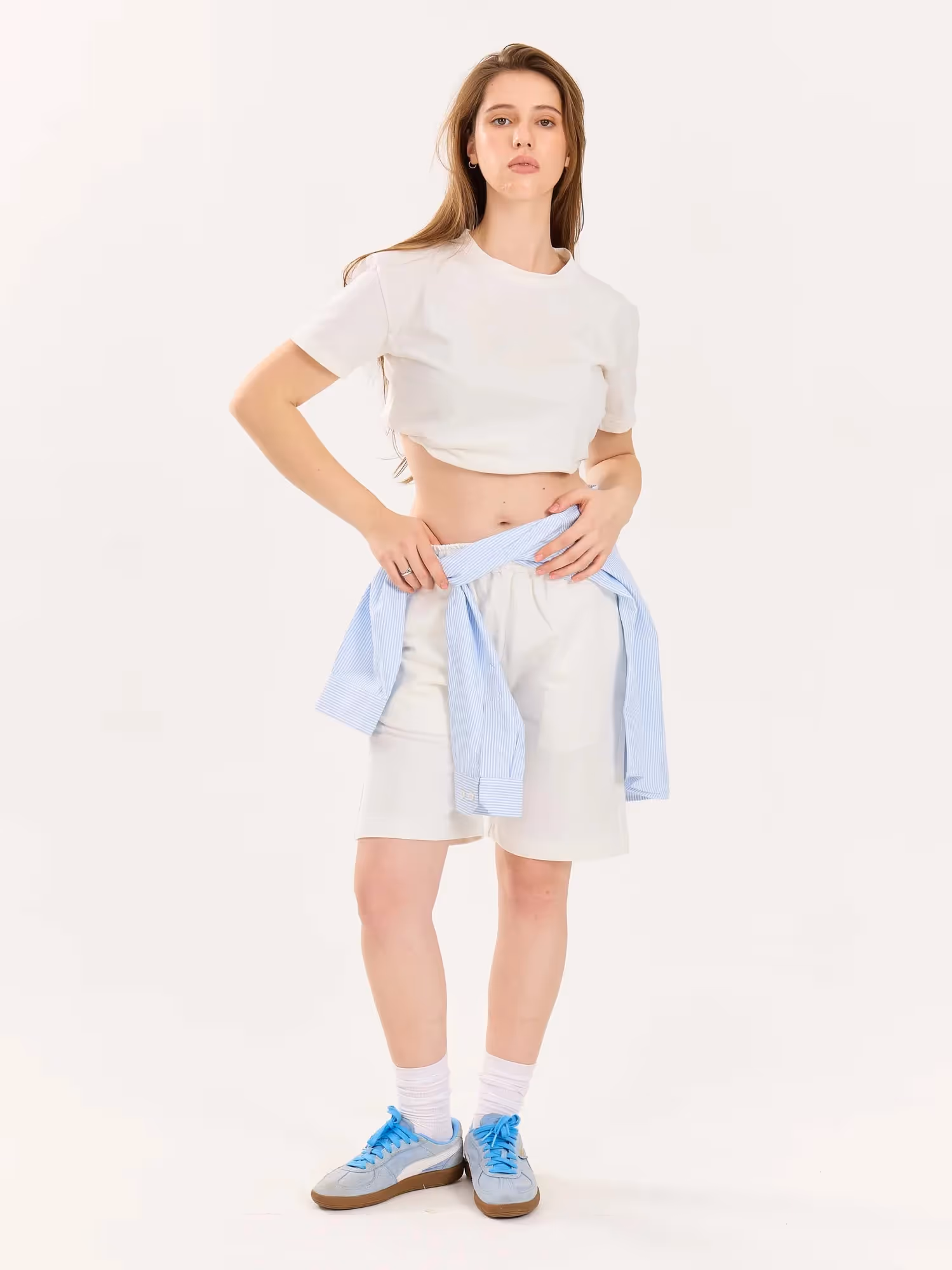 Off White Sweatshorts image 2