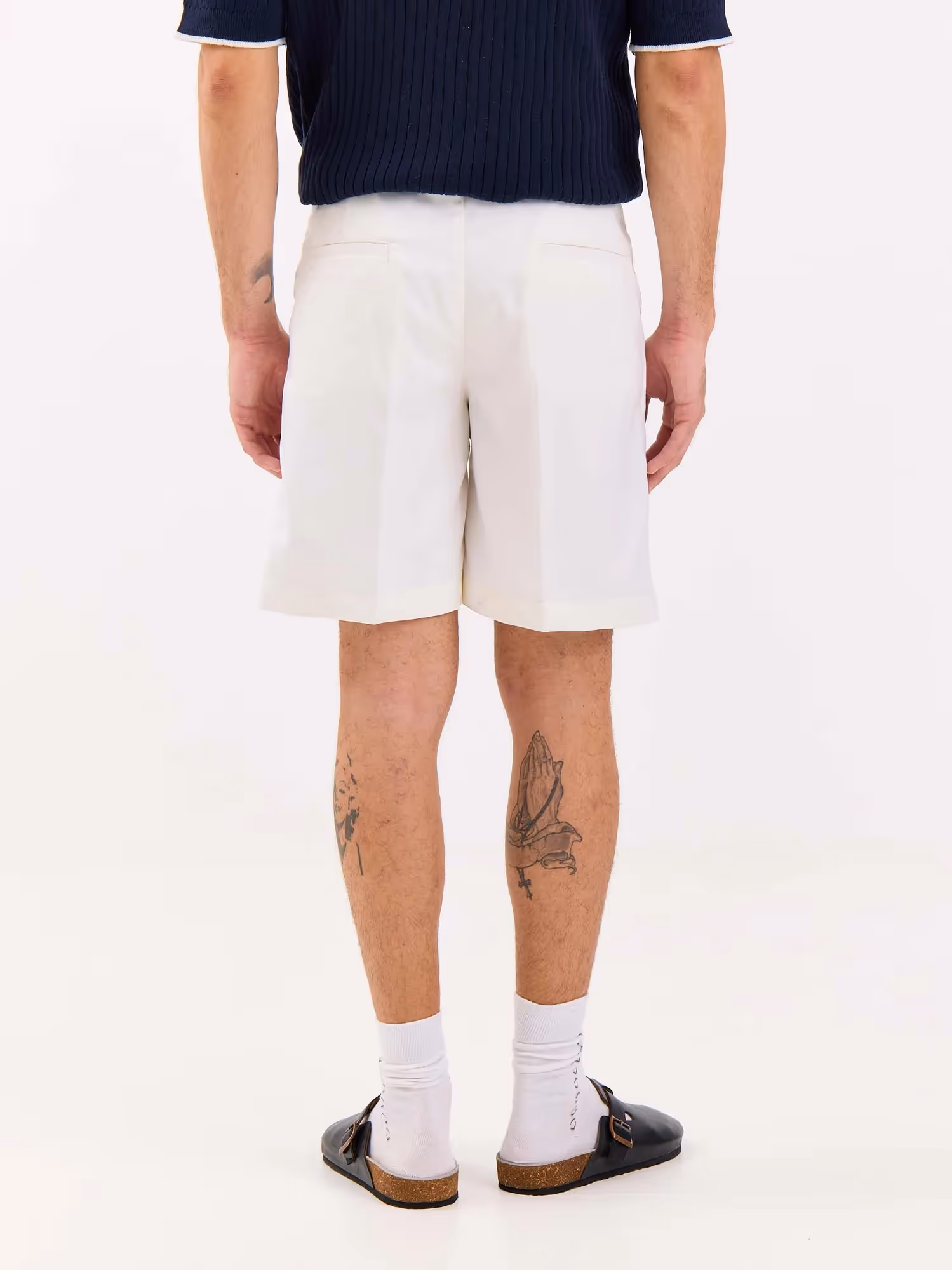 Off White Trouser Shorts image 7